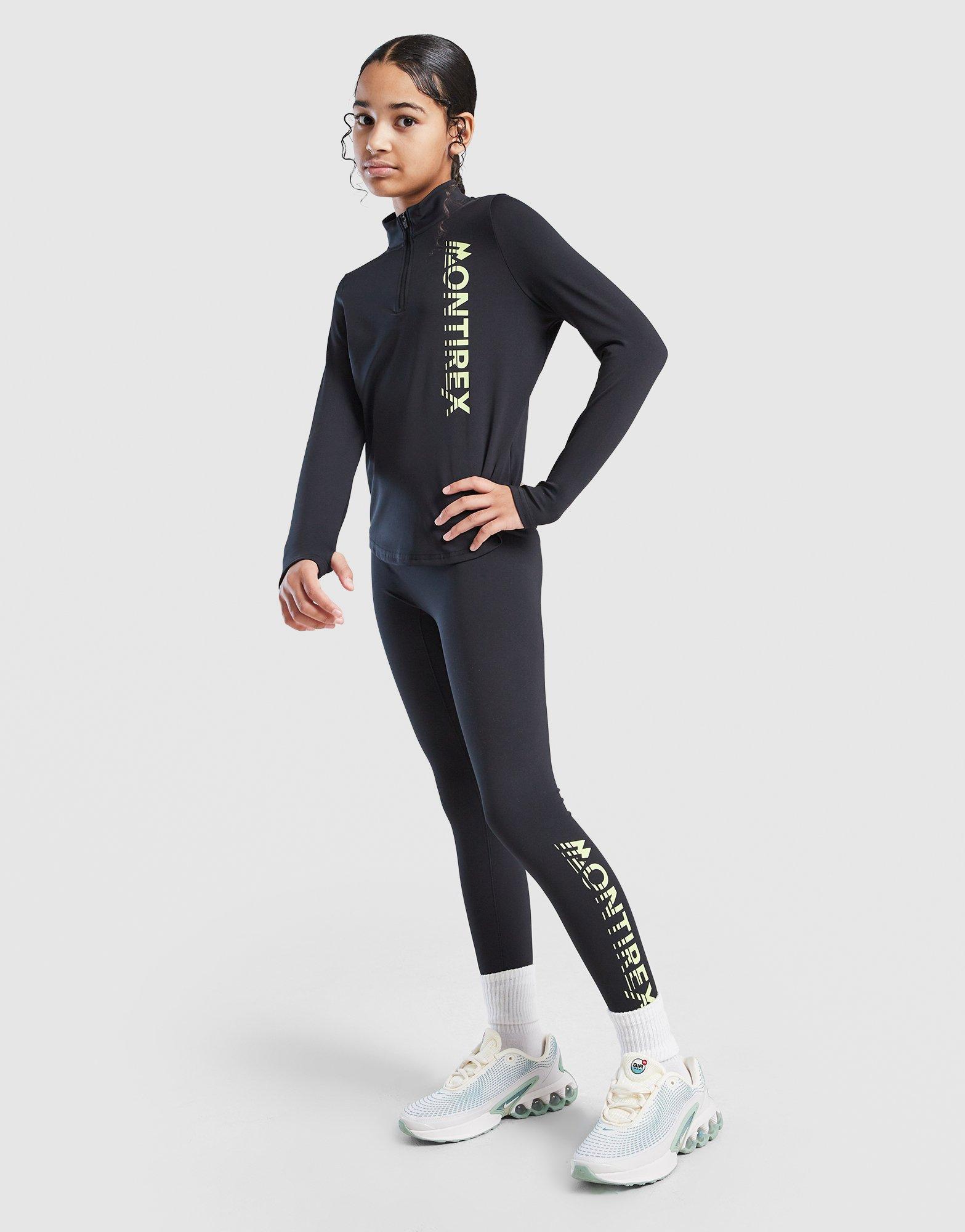 MONTIREX Girls' Mirage 1/2 Zip Top Junior