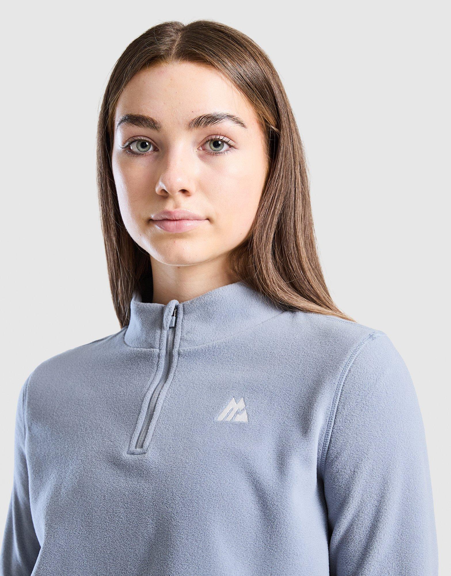 MONTIREX Girls' Everest 1/2 Zip Fleece Junior