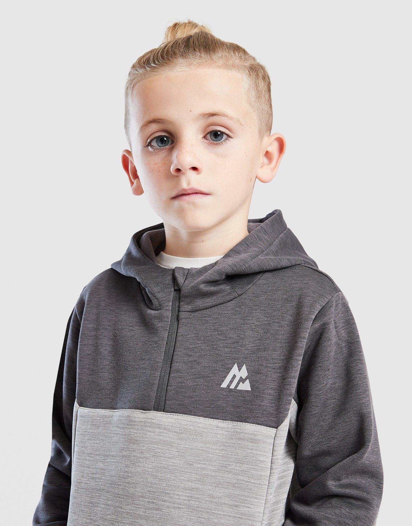 MONTIREX Verge Fleece 1/4 Zip Tracksuit Children