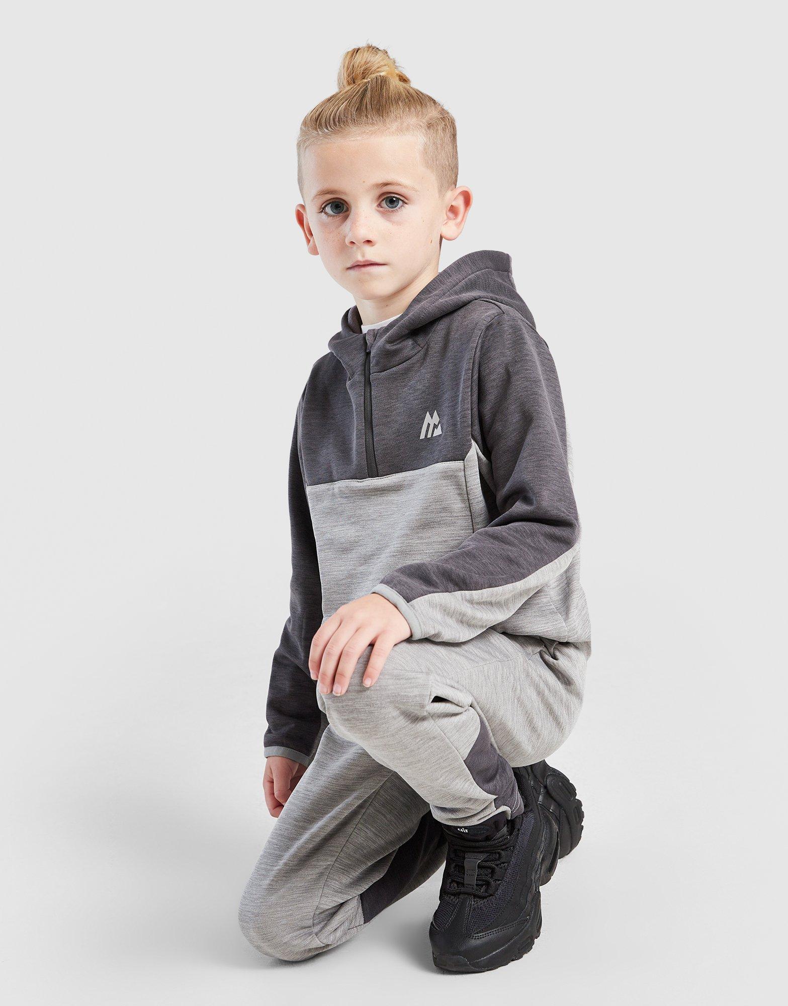 MONTIREX Verge Fleece 1/4 Zip Tracksuit Children