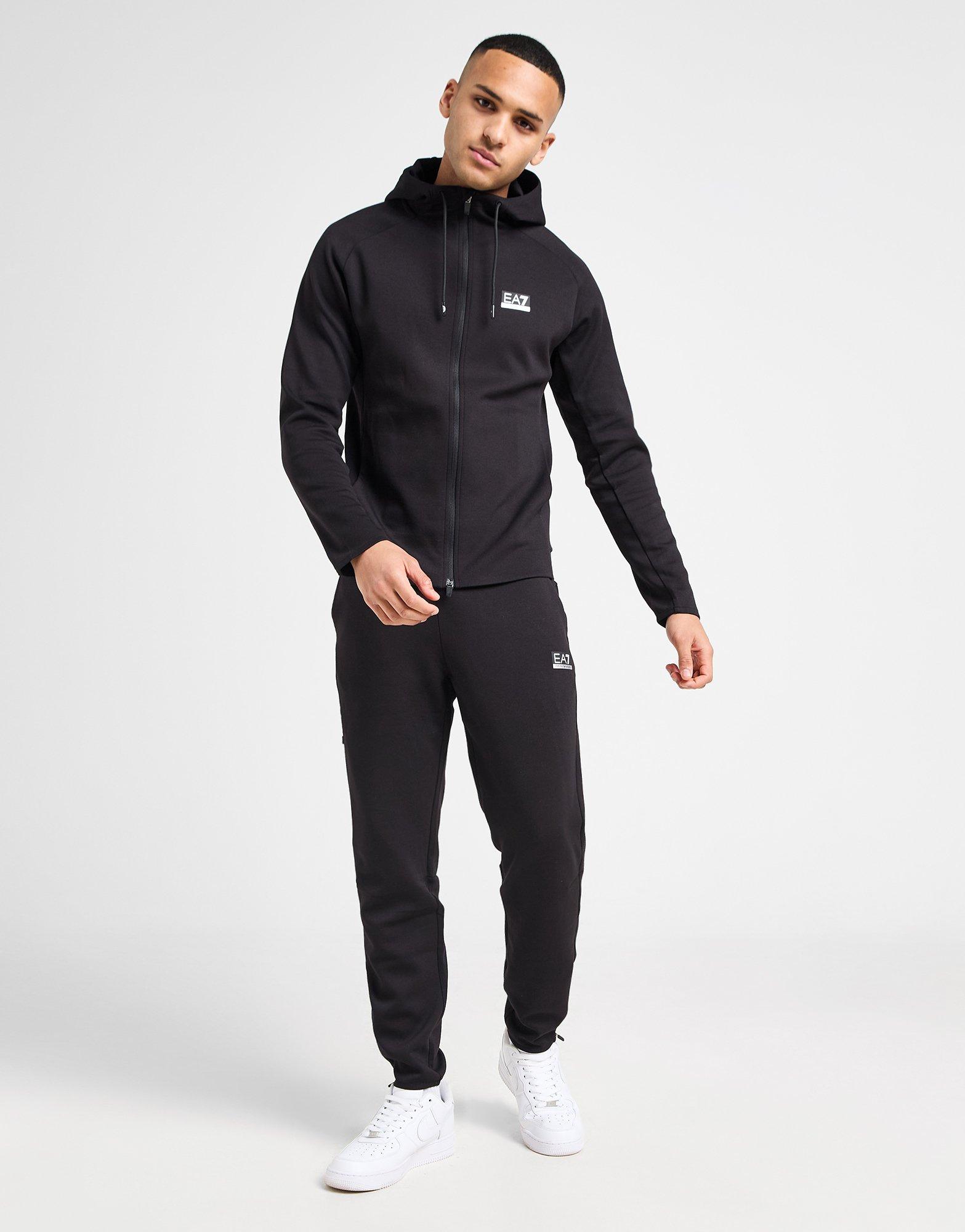 【Emporio Armani】EA7 ヴェンタス テック トラックパンツ Black EA7 Emporio Armani Ventus Tech Track Pants - JD Sports