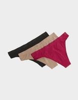 Calvin Klein Underwear 3-Pack Bonded Flex Seamless Thongs