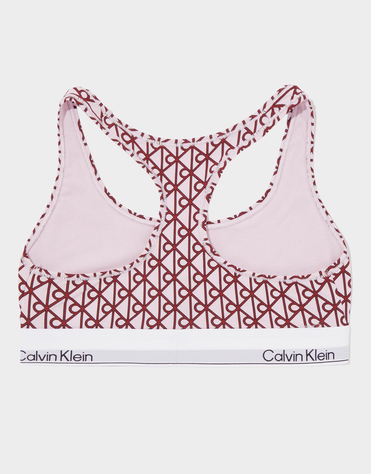 Calvin Klein Underwear Modern Cotton All Over Print Bralette