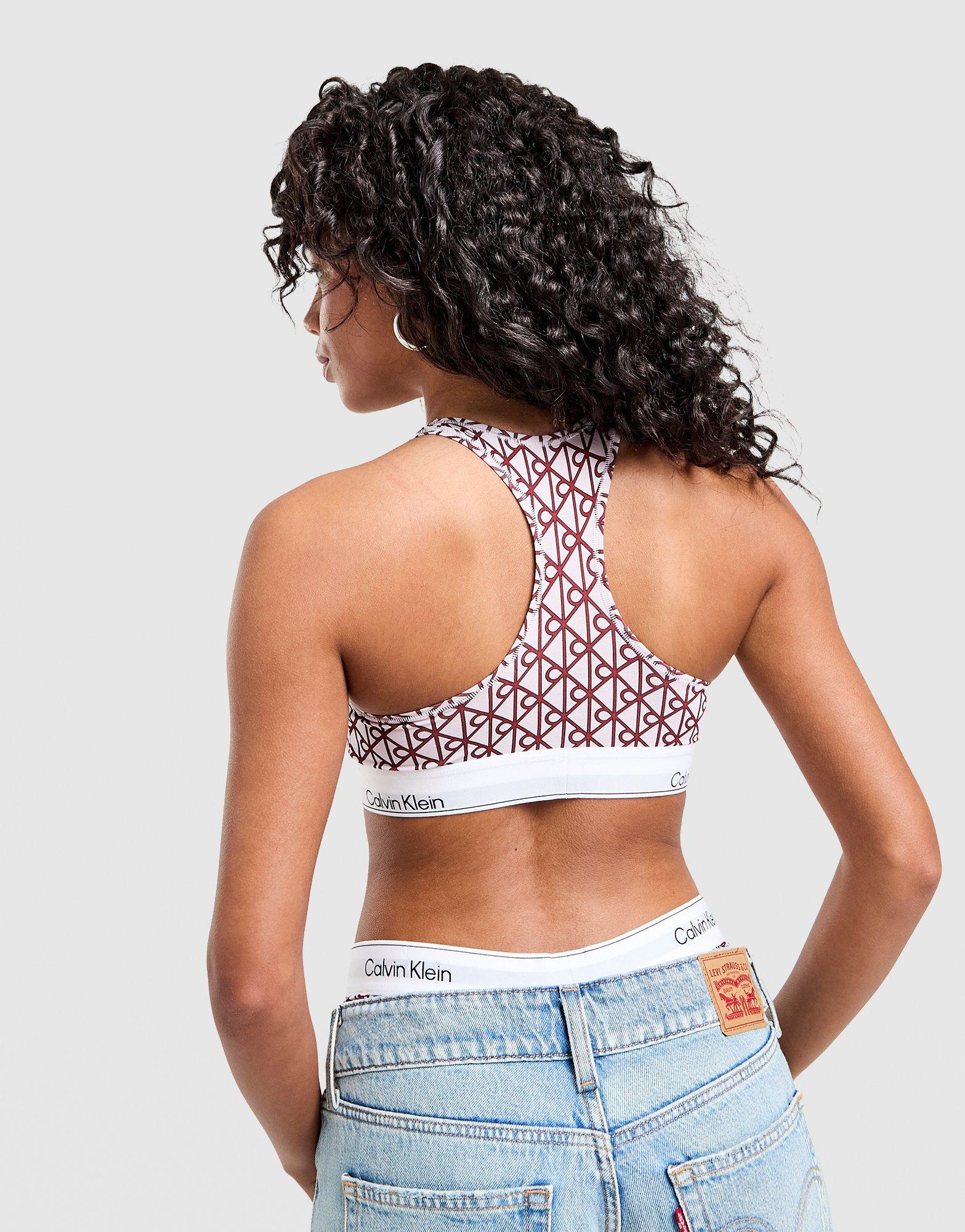 Calvin Klein Underwear Modern Cotton All Over Print Bralette