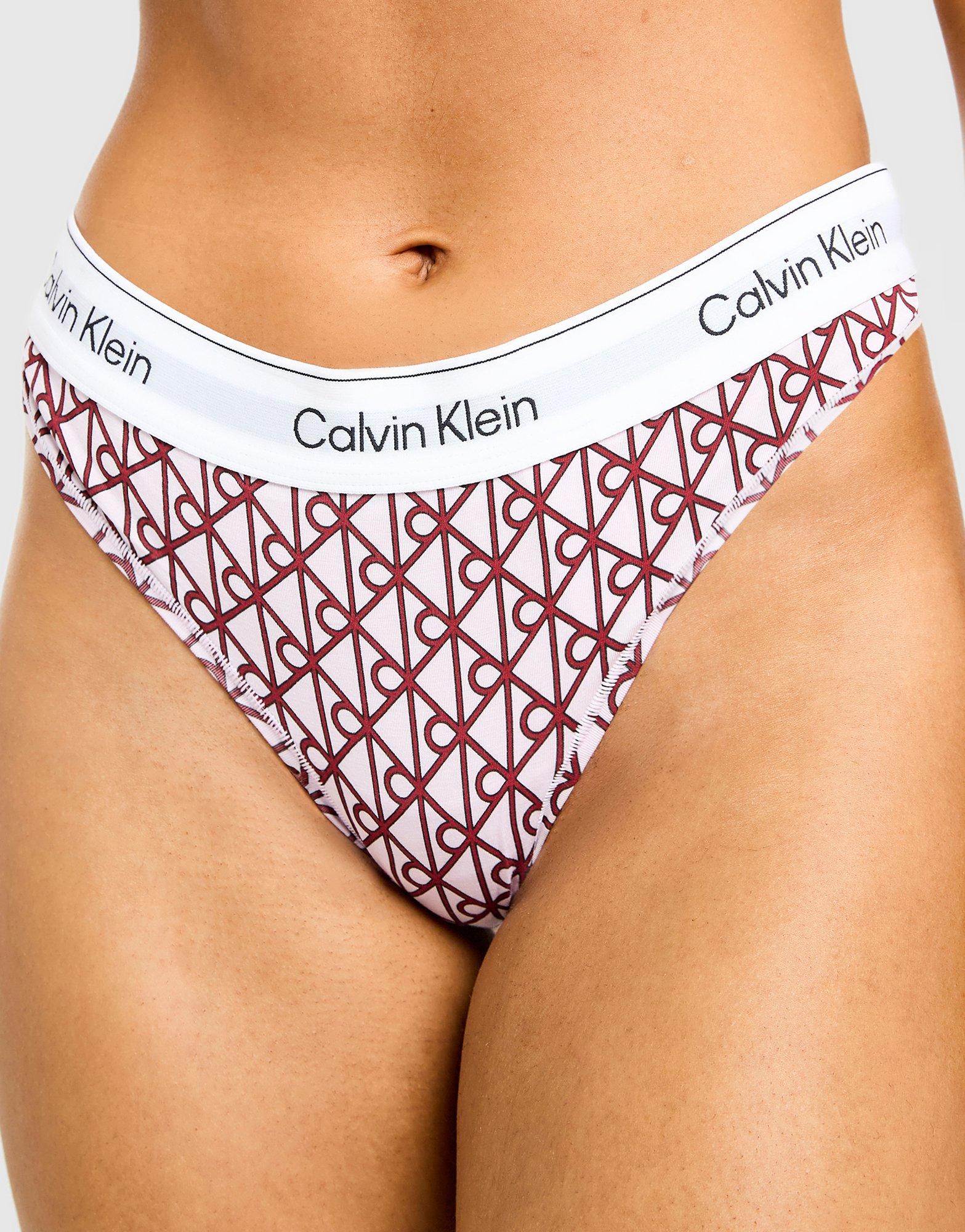 Calvin Klein Underwear Tanga Modern Cotton All Over Print
