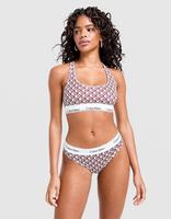 Calvin Klein Underwear Modern Cotton All Over Print Thong