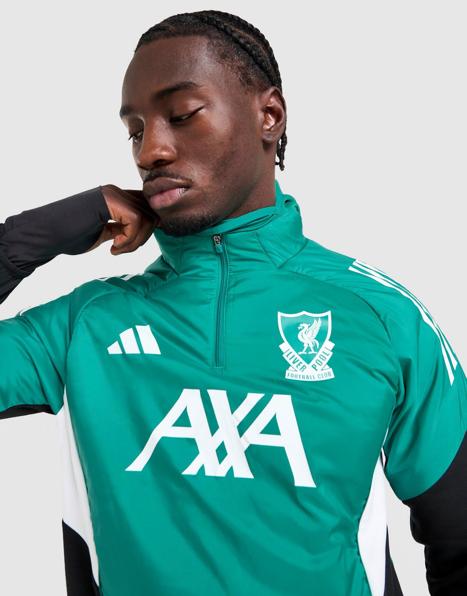 Green adidas Liverpool FC European Winterized Training Top - JD