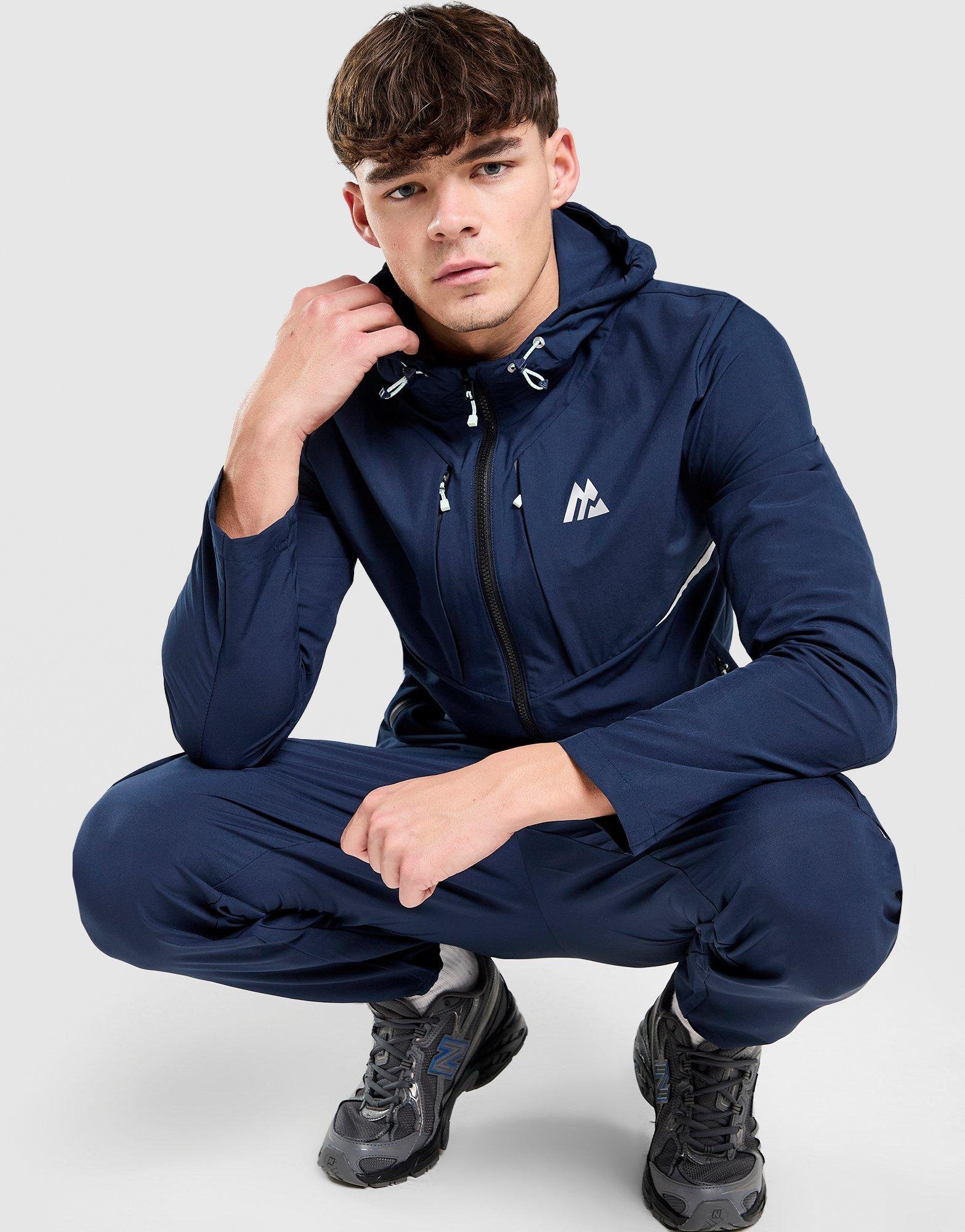 Blue MONTIREX Zeta Woven Full Zip Jacket - JD Sports Global