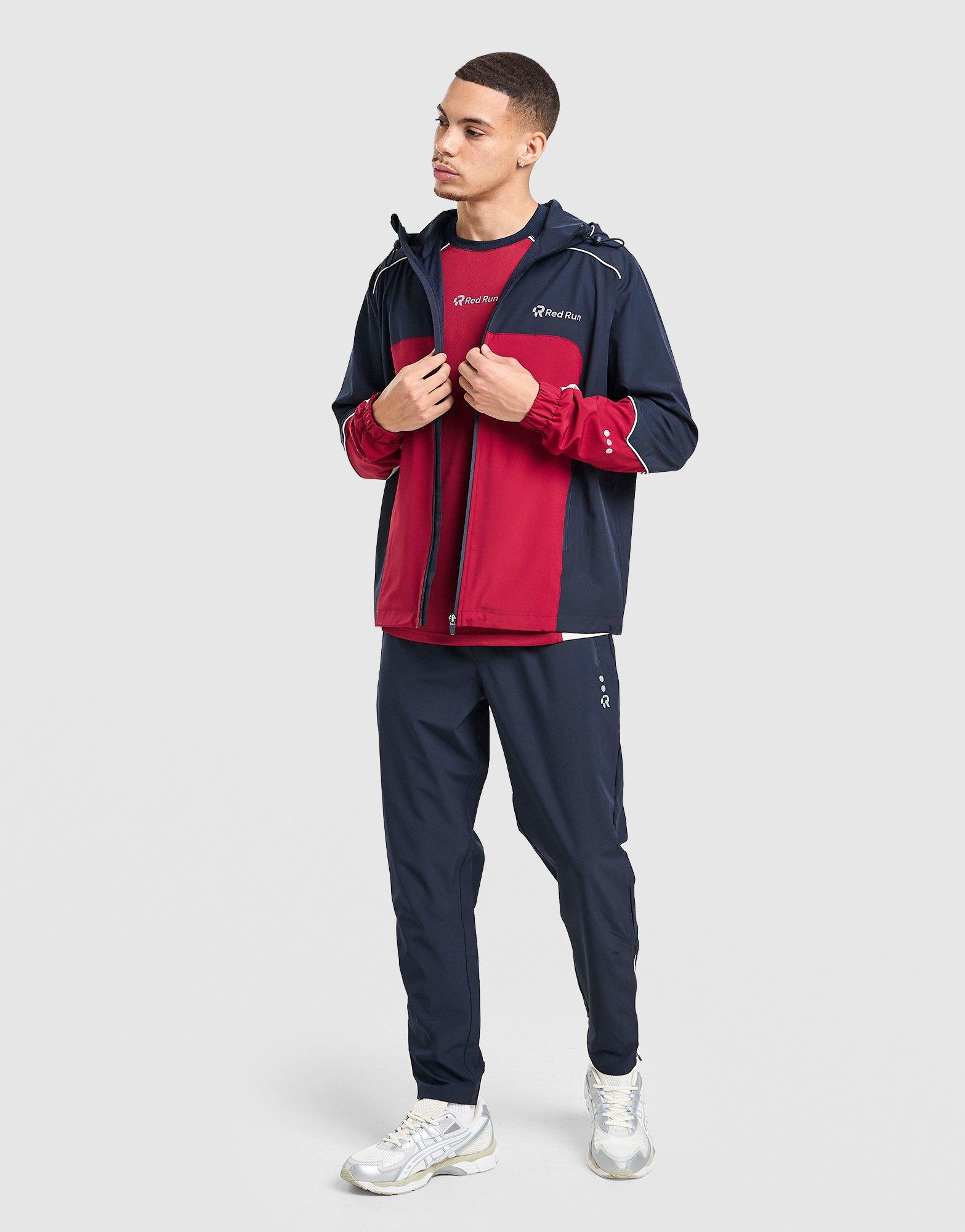 Red Run Activewear Crimson Wave Tech Trek Pants