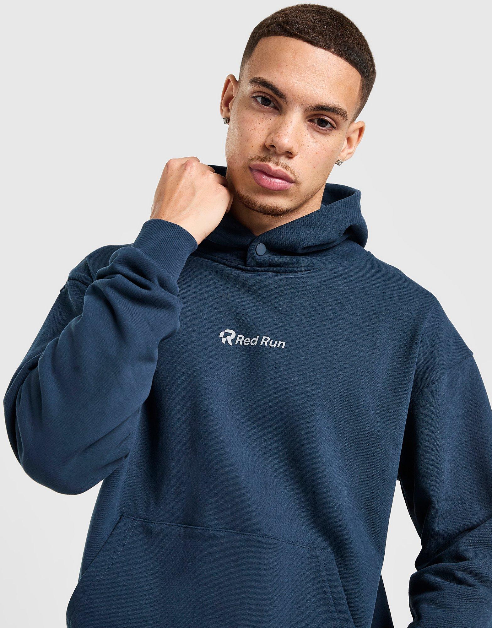 Red Run Activewear Felpa con Cappuccio Essential Trail Blaze