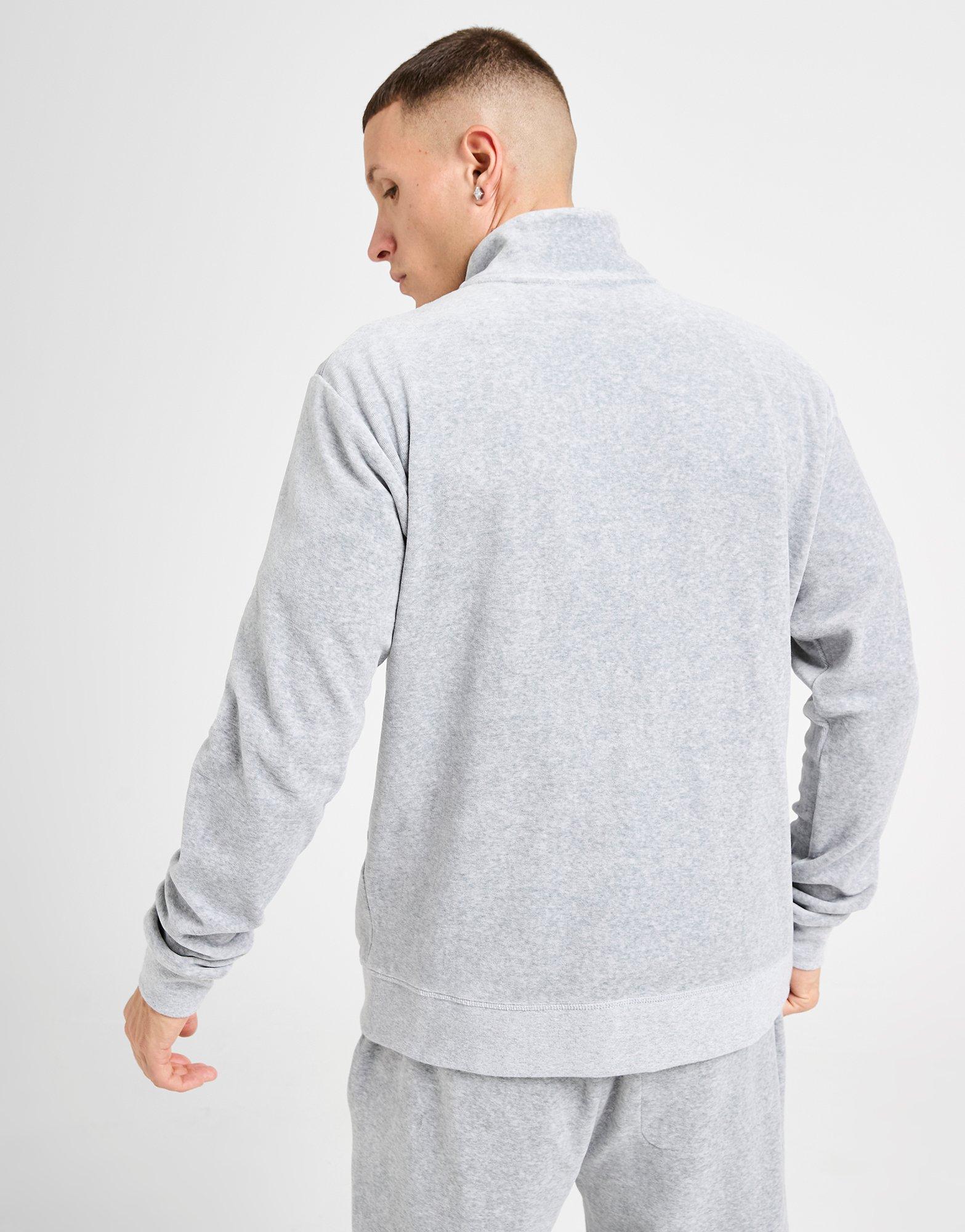 Dirty London Reed Velour Full Zip Track Top