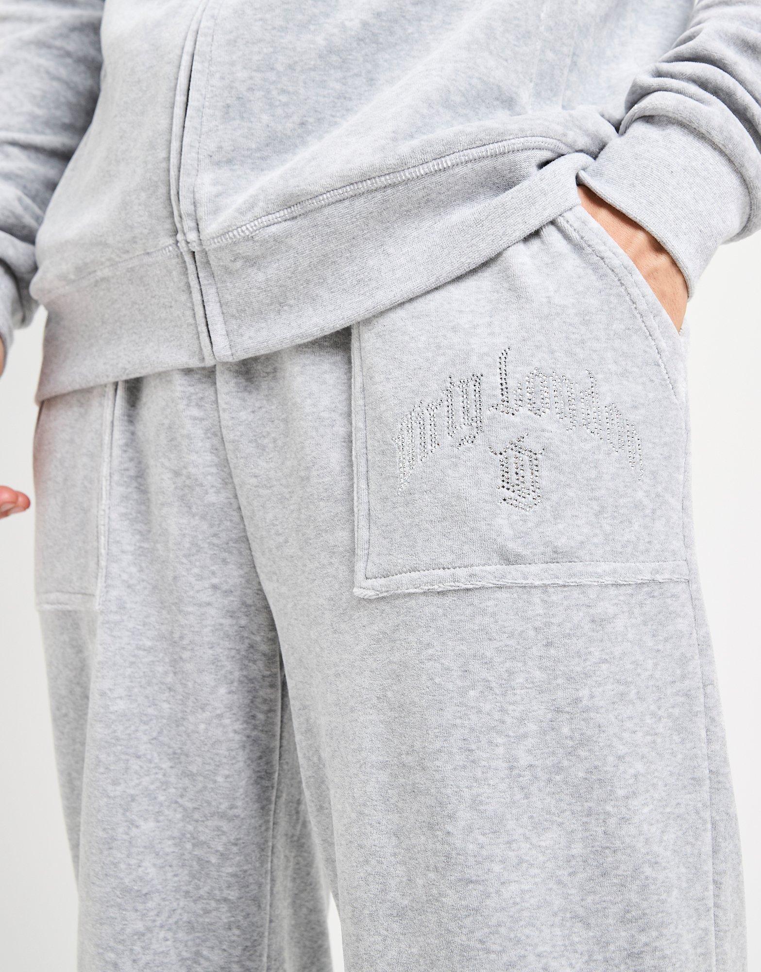Dirty London Reed Velour Track Pants