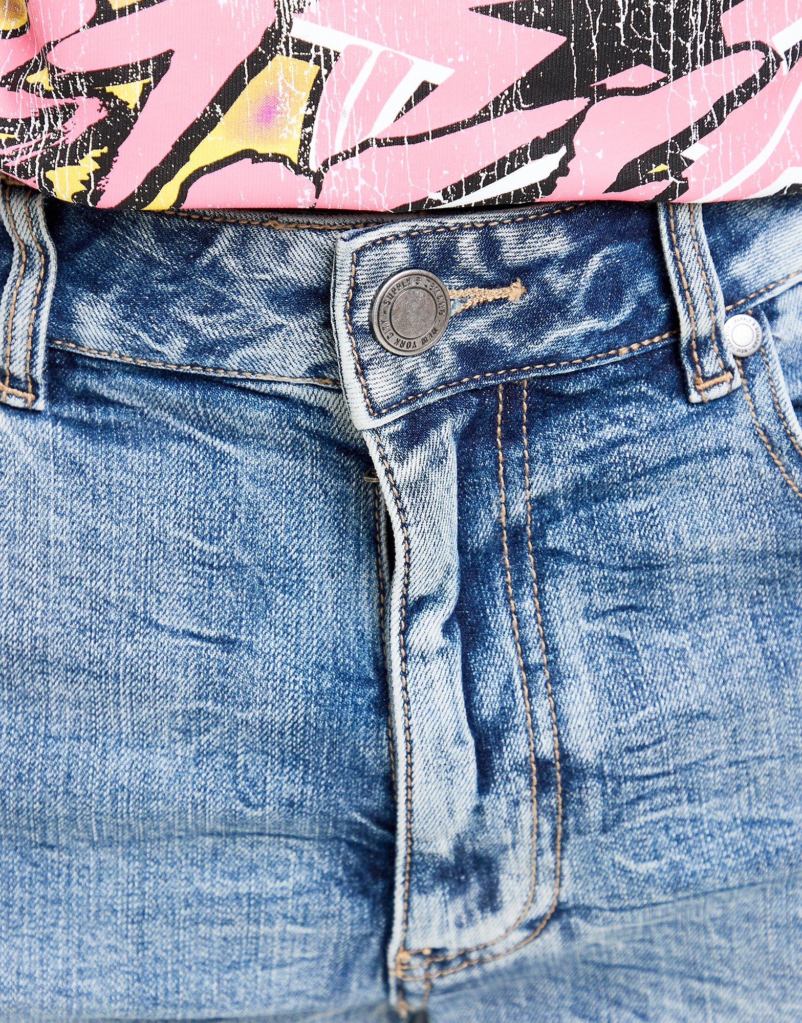 Supply & Demand Omar Slim Ripped Jeans