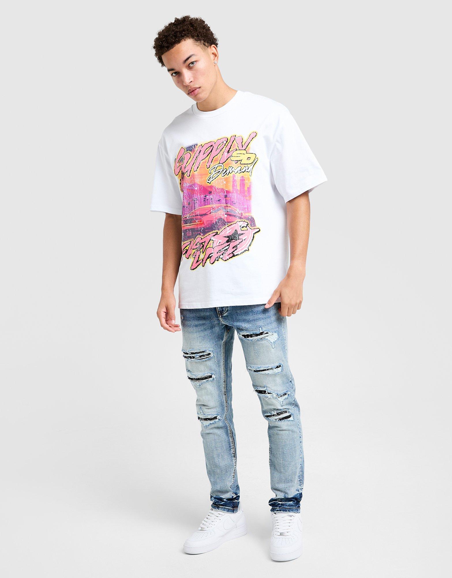 Supply & Demand Paze Slim Ripped Jeans