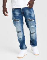 Supply & Demand Jeans Slim Strappati Rhinestone