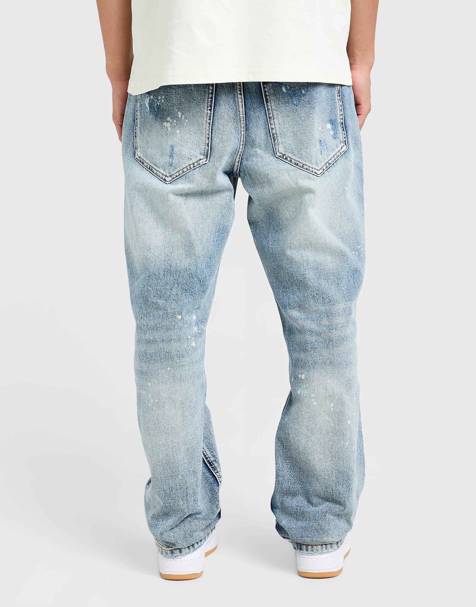 Supply & Demand Jean Relaxed Ripped Etch