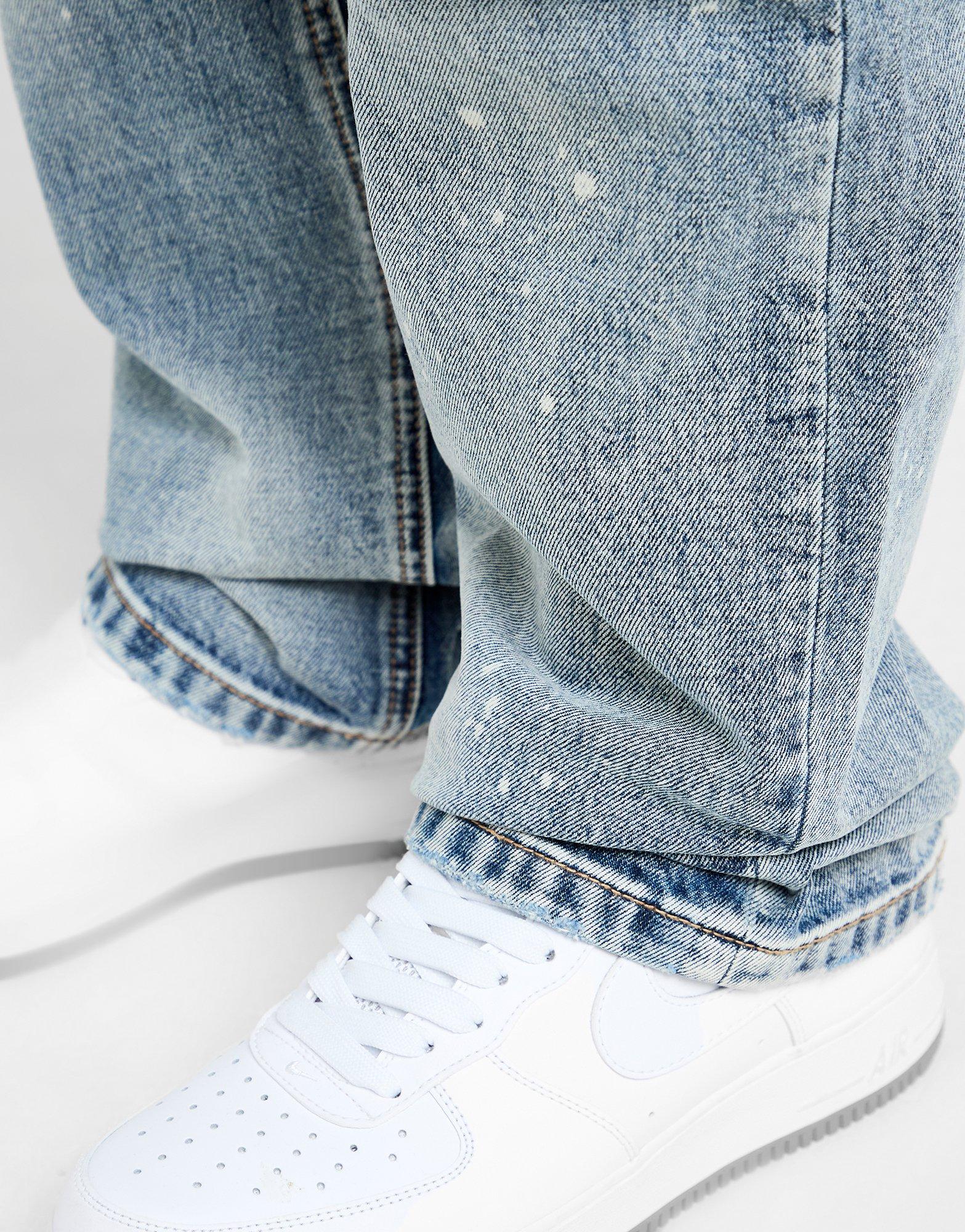 Supply & Demand Jean Relaxed Ripped Etch