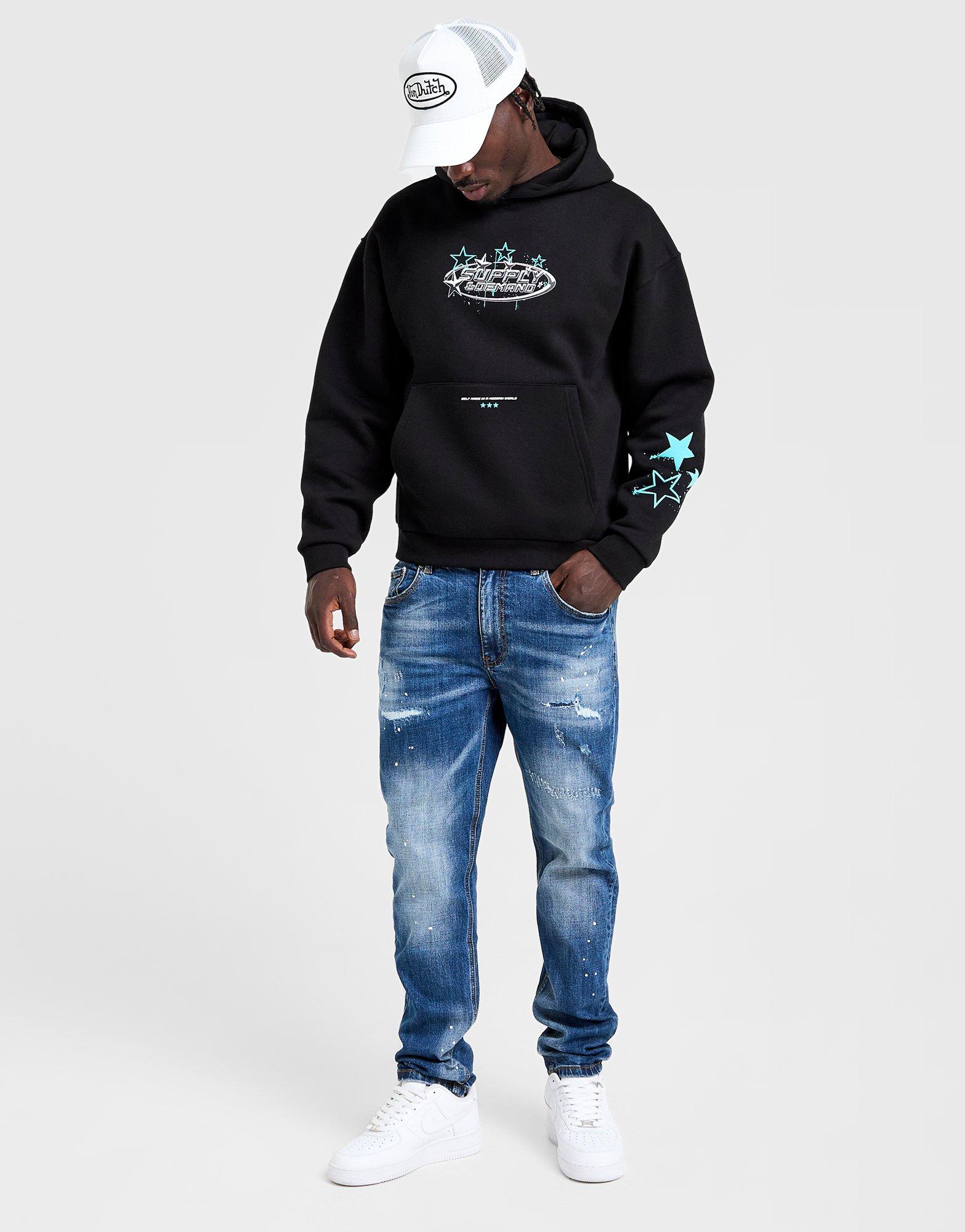 Supply & Demand Blot Slim Ripped Jeans