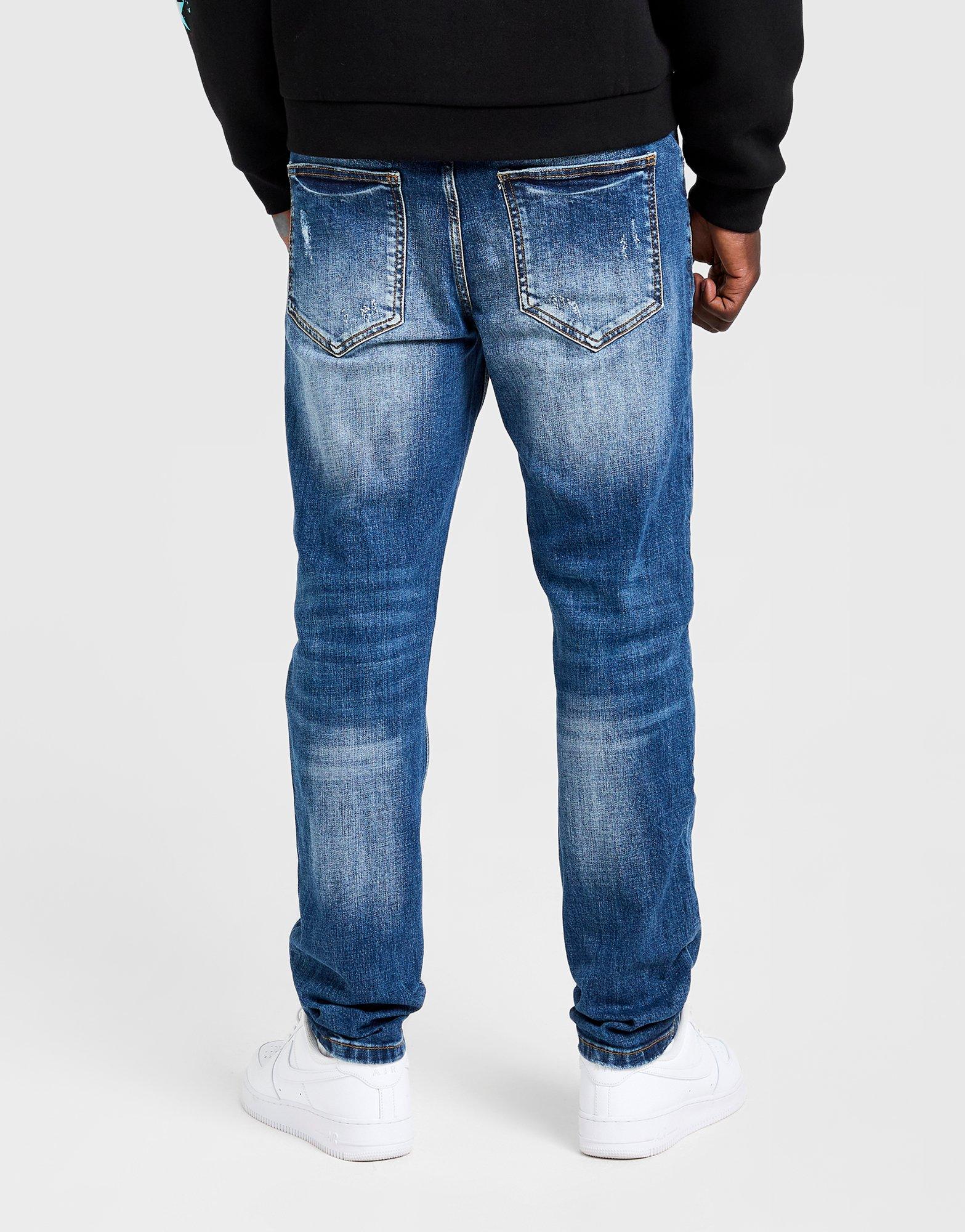 Supply & Demand Blot Slim Ripped Jeans