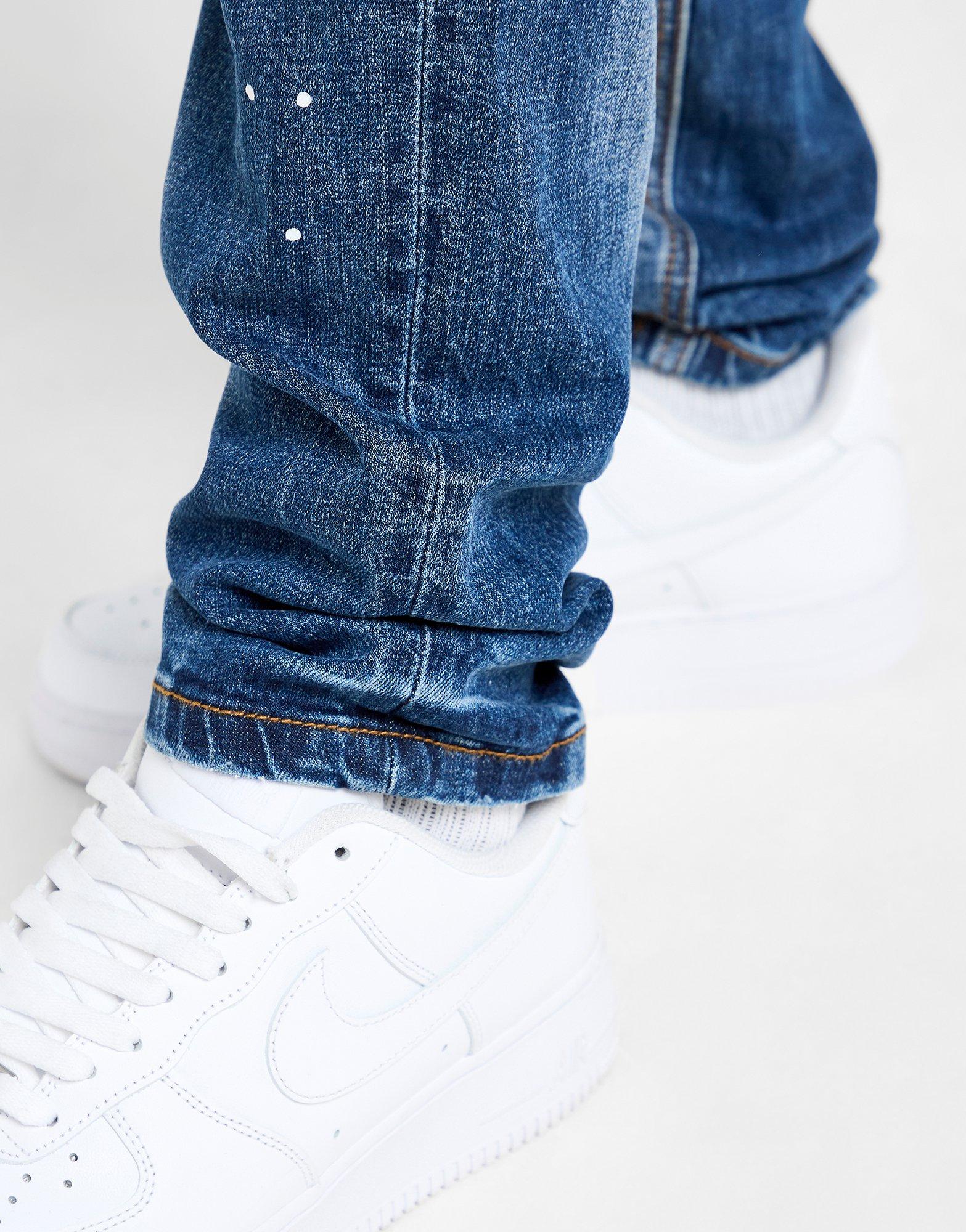 Supply & Demand Blot Slim Ripped Jeans