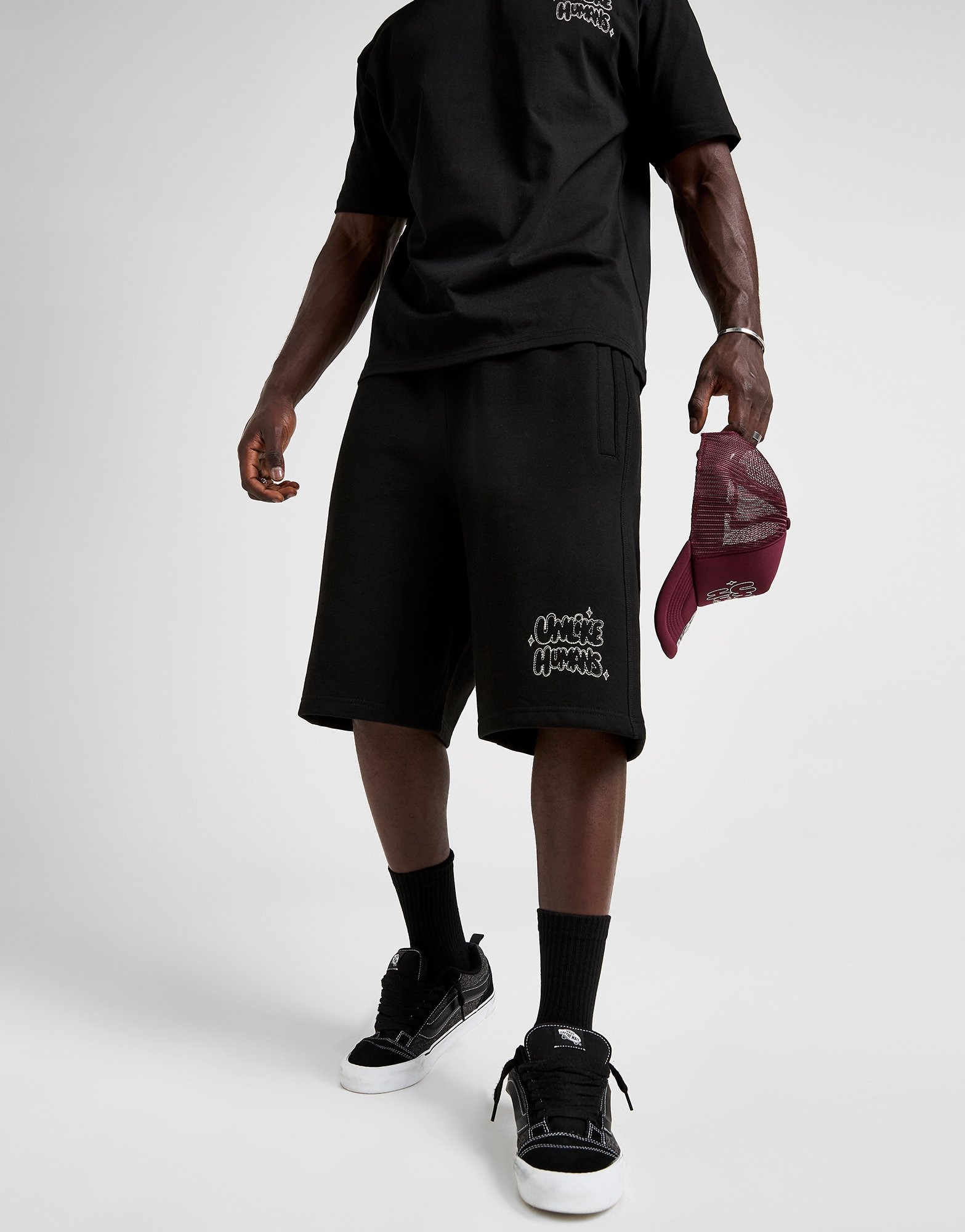Black Unlike Humans Regent Shorts | JD Sports UK