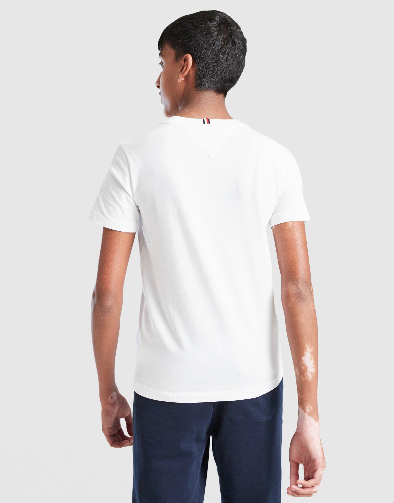 Tommy Hilfiger Varsity Small Logo T-Shirt Junior