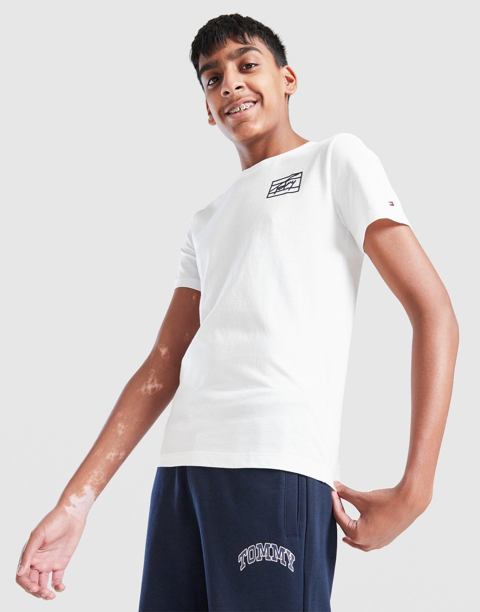 Tommy Hilfiger Varsity Small Logo T-Shirt Junior