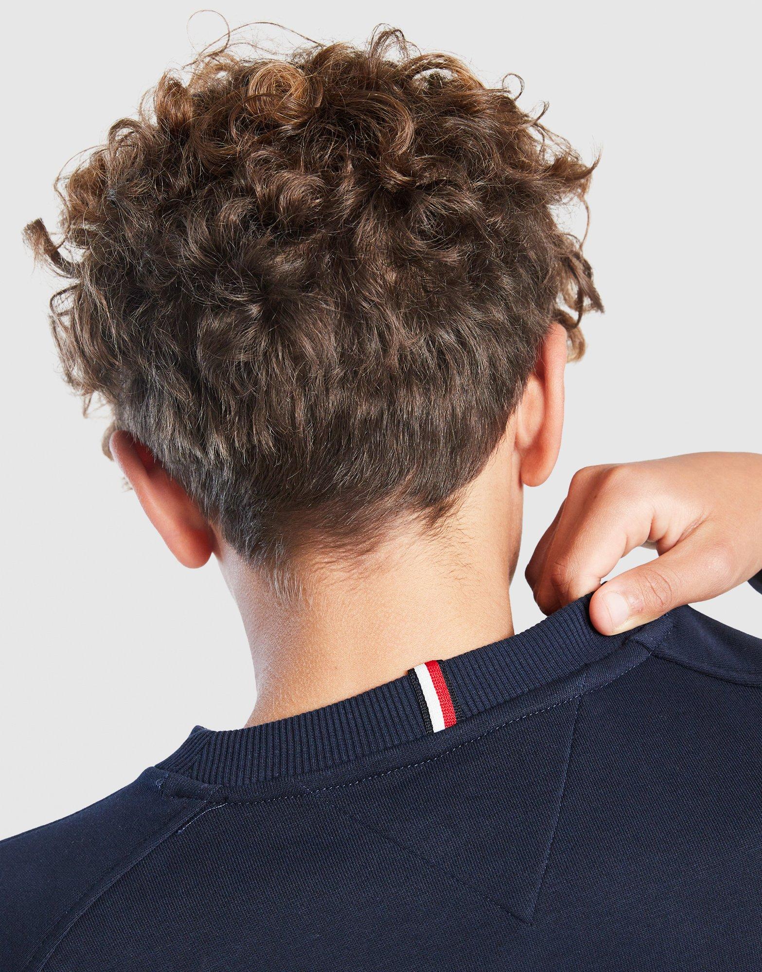 Tommy Hilfiger Varsity Print Crew Sweatshirt Junior