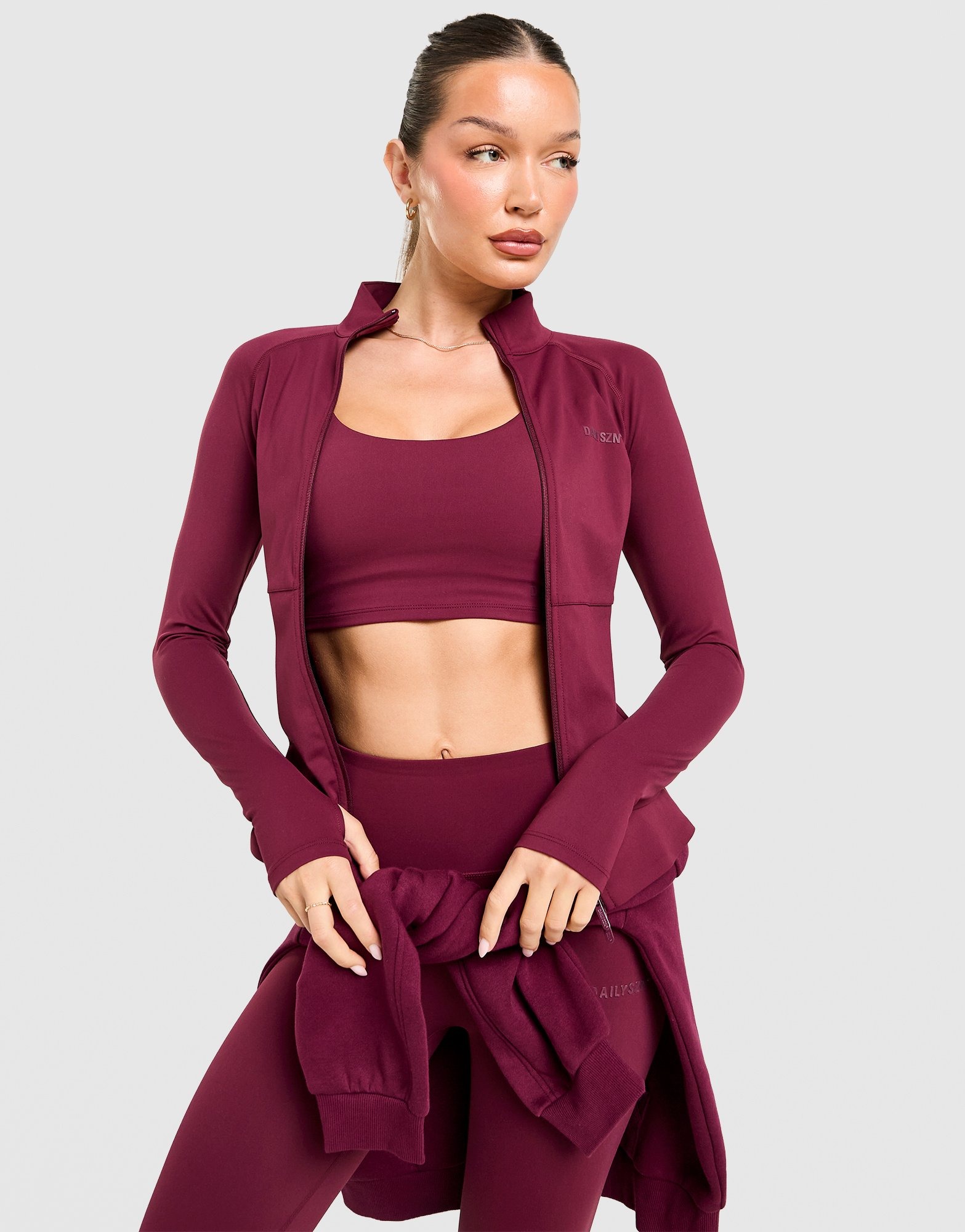 XXIII JJStrong Zip-Up - Burgundy