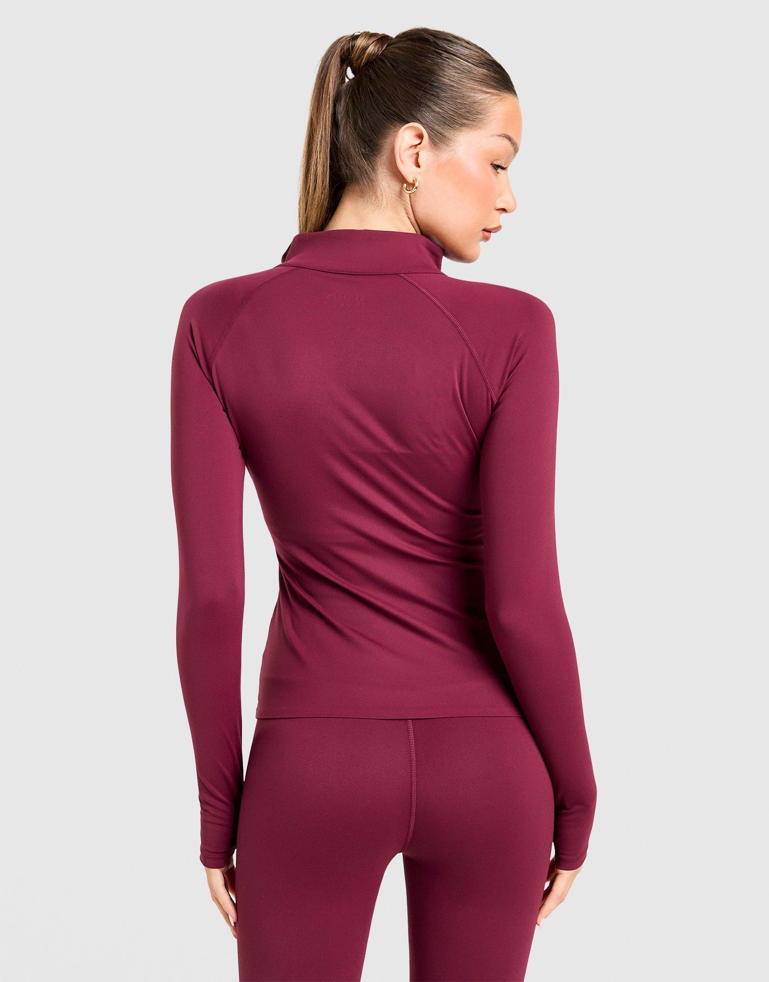 DAILYSZN Full Zip Fit Top