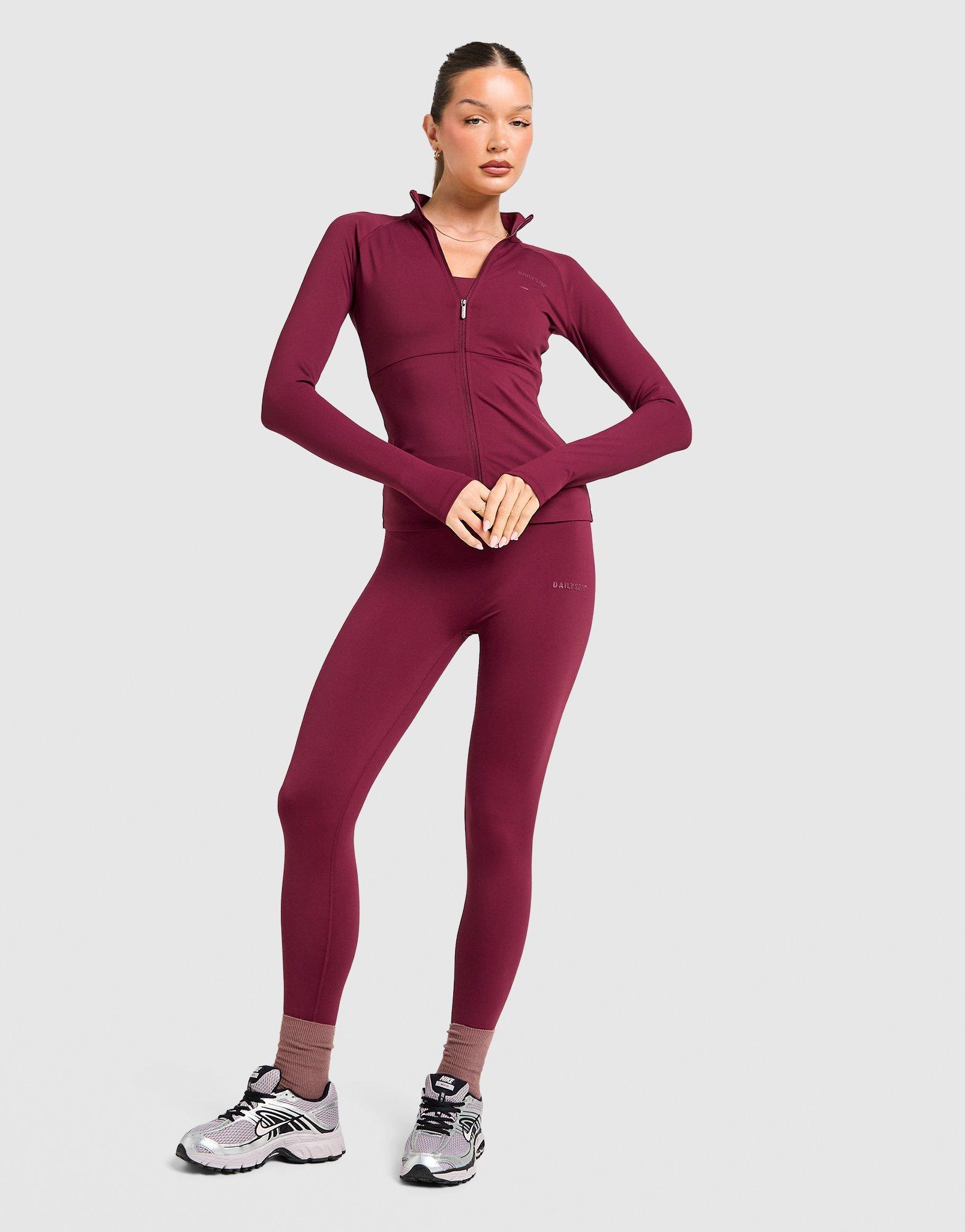 DAILYSZN Full Zip Fit Top