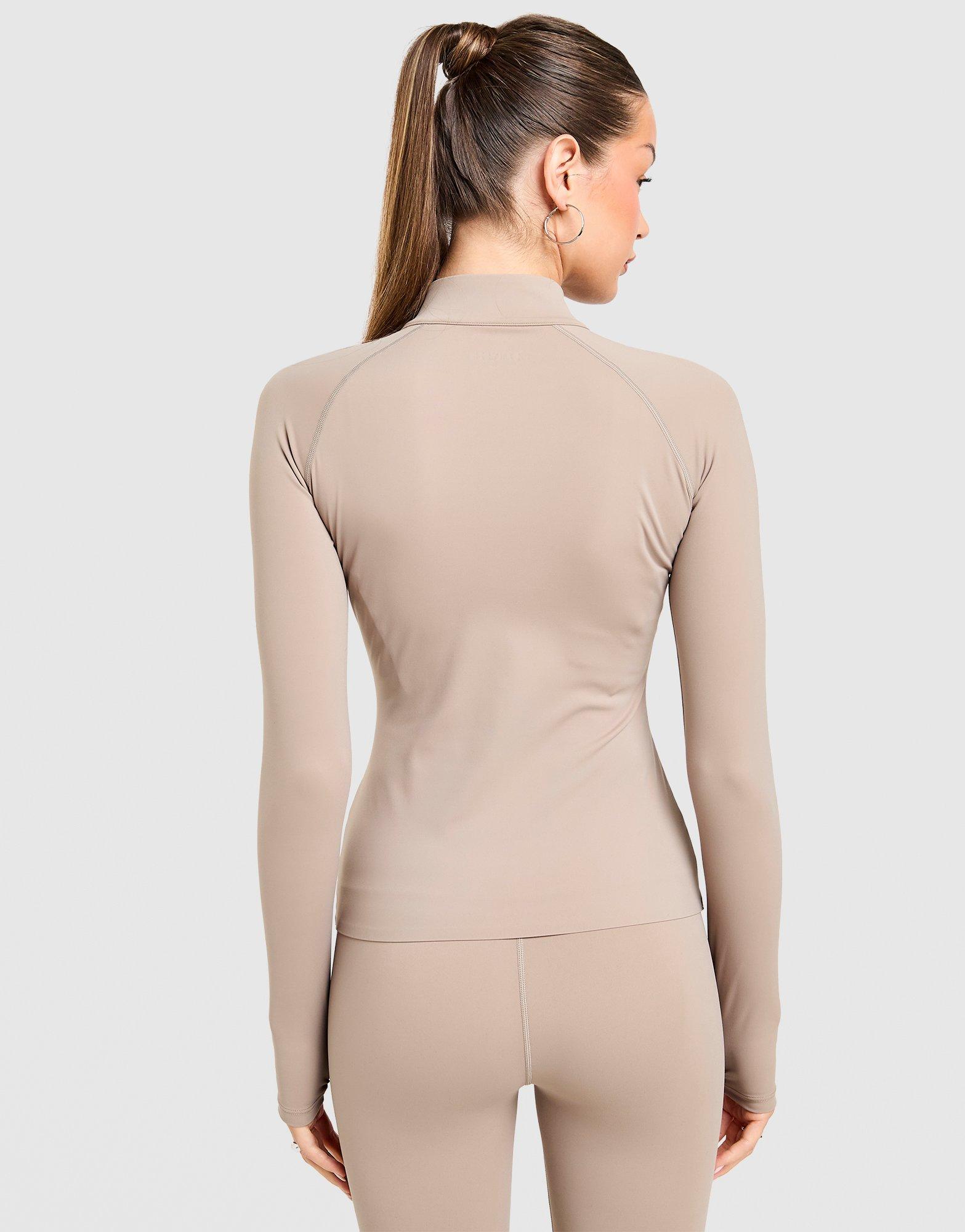 DAILYSZN Full Zip Fit Top