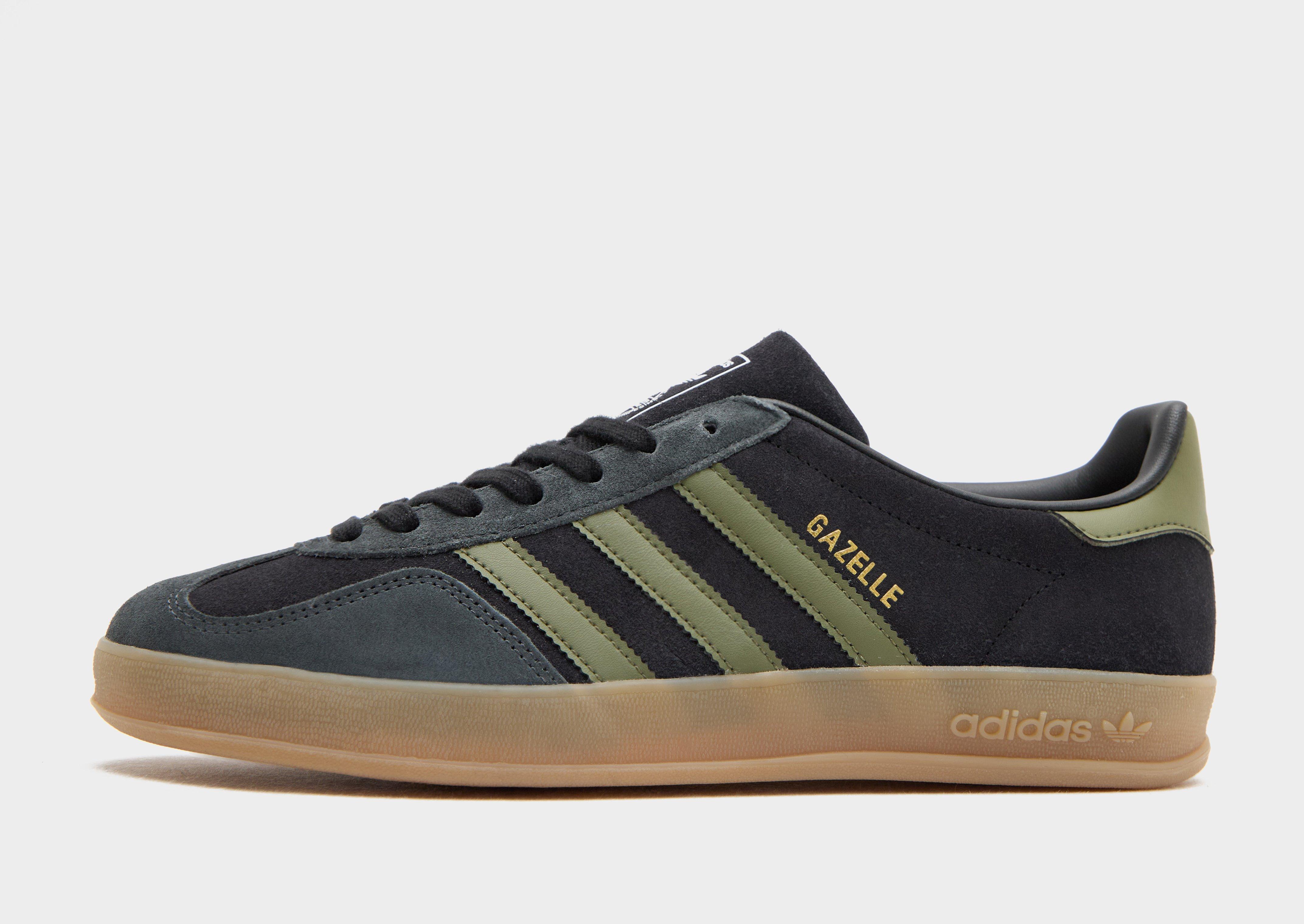 Black adidas Originals Gazelle Indoor JD Sports UK