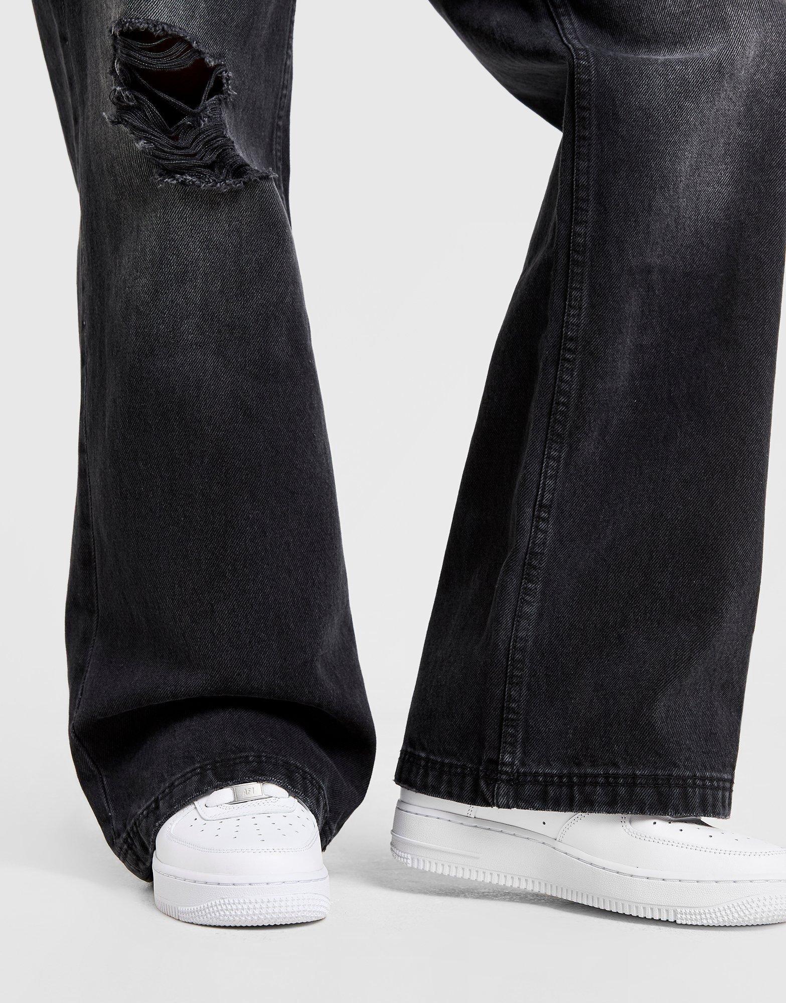 Hoodrich Spark Applique Wide Leg Jeans