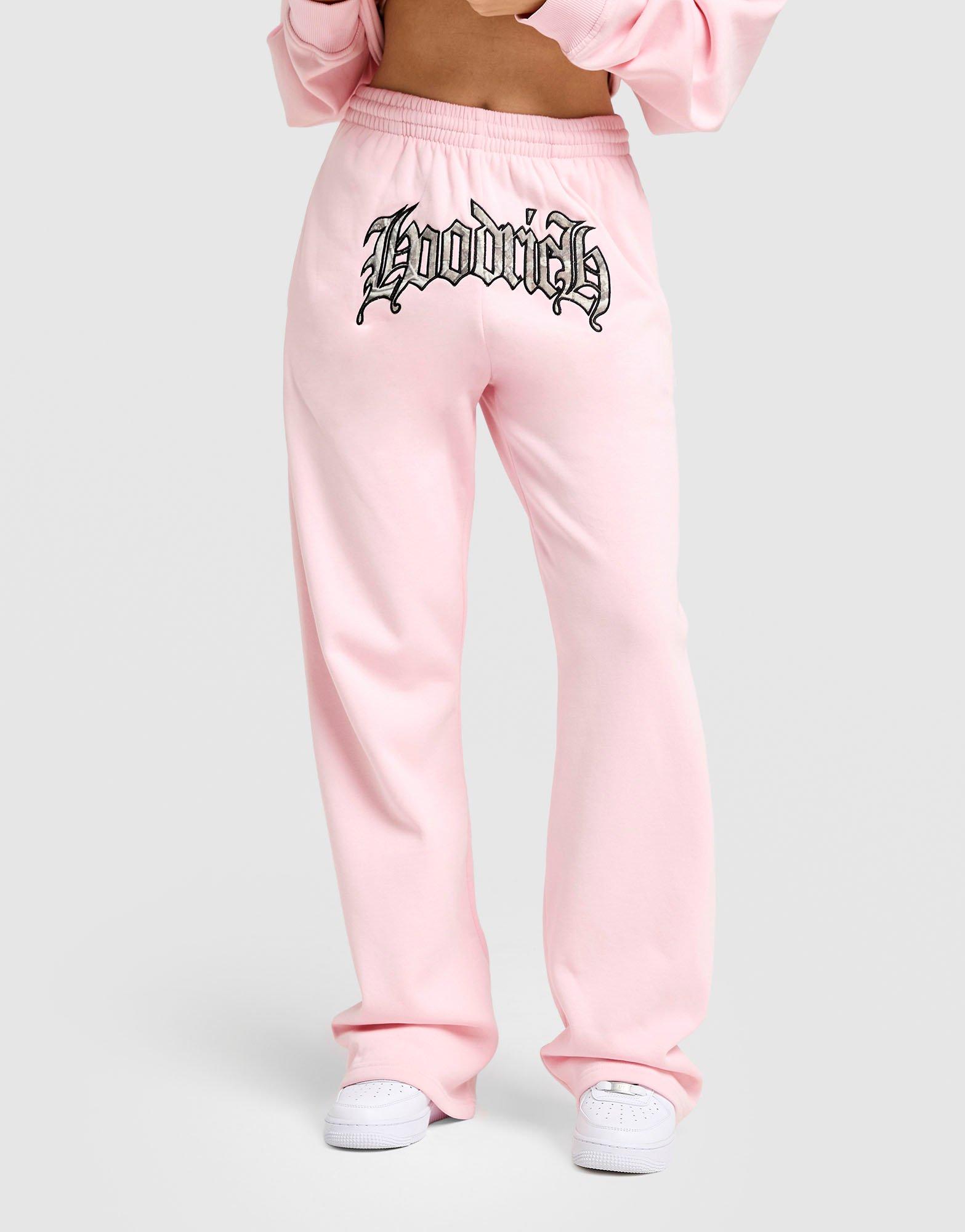 Hoodrich Woodland Infill Logo Wide Leg Joggers