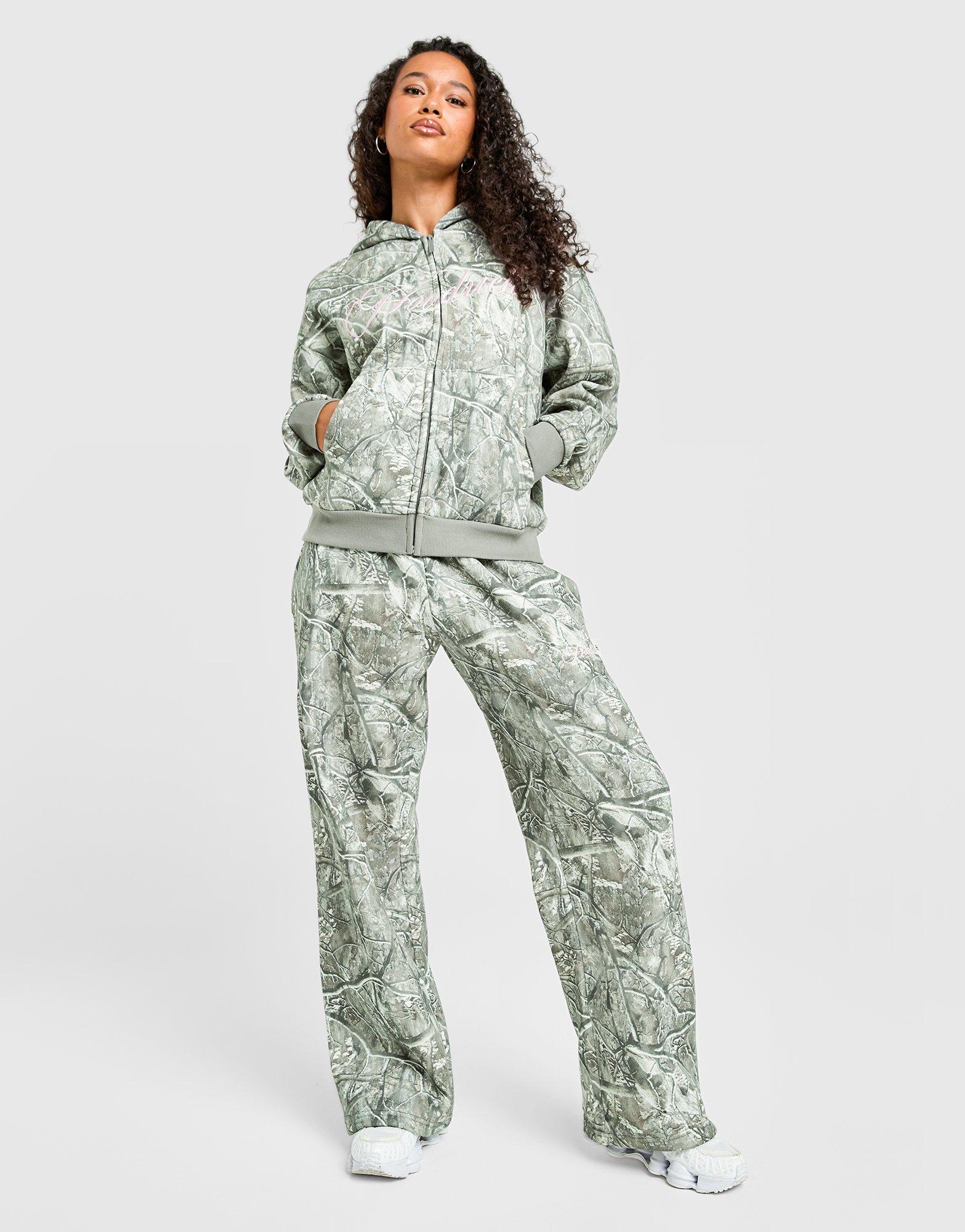 Hoodrich Woodland All Over Print Full Zip Hoodie