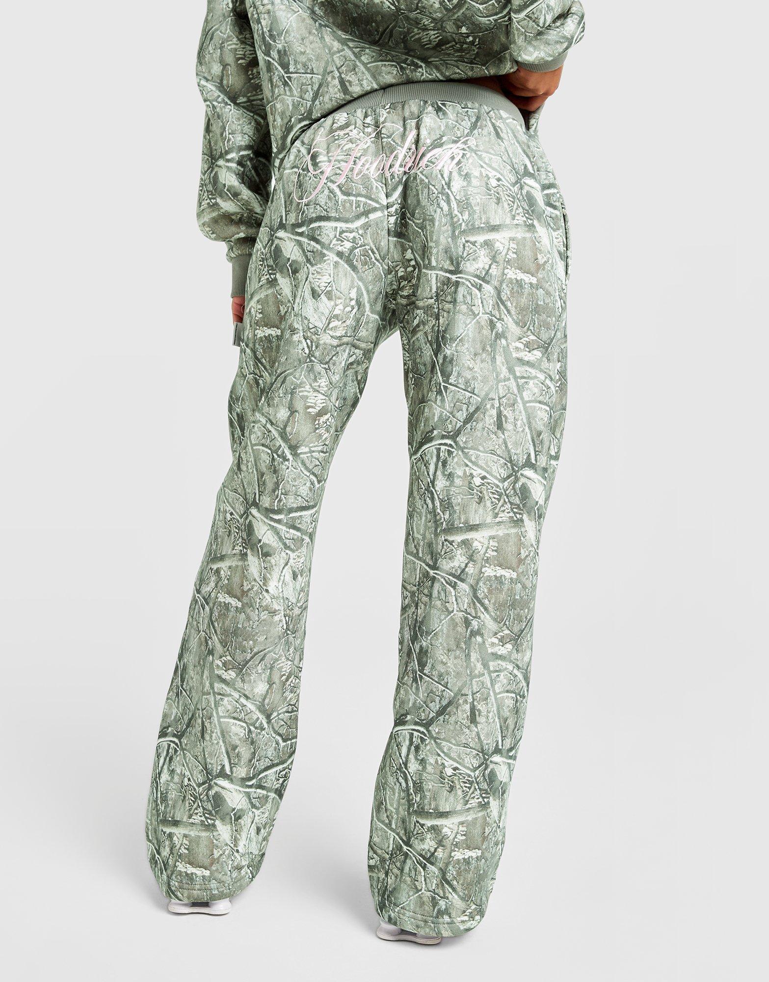 Hoodrich Woodland All Over Print Wide Joggers