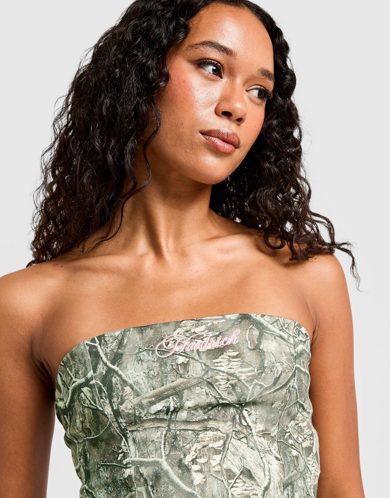 Hoodrich Woodland Camo Corset Top