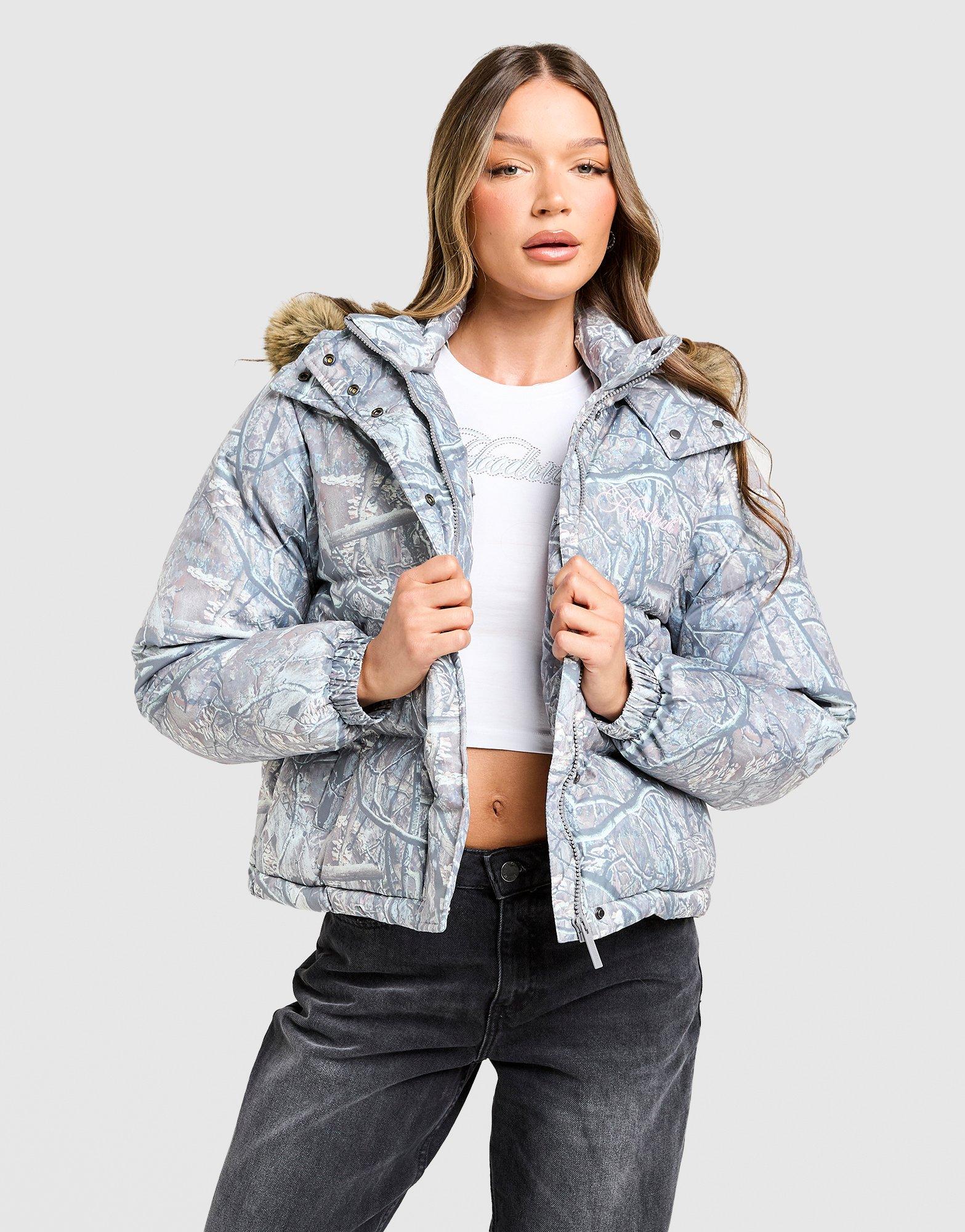 Hoodrich Woodland Camo Puffer Jacket