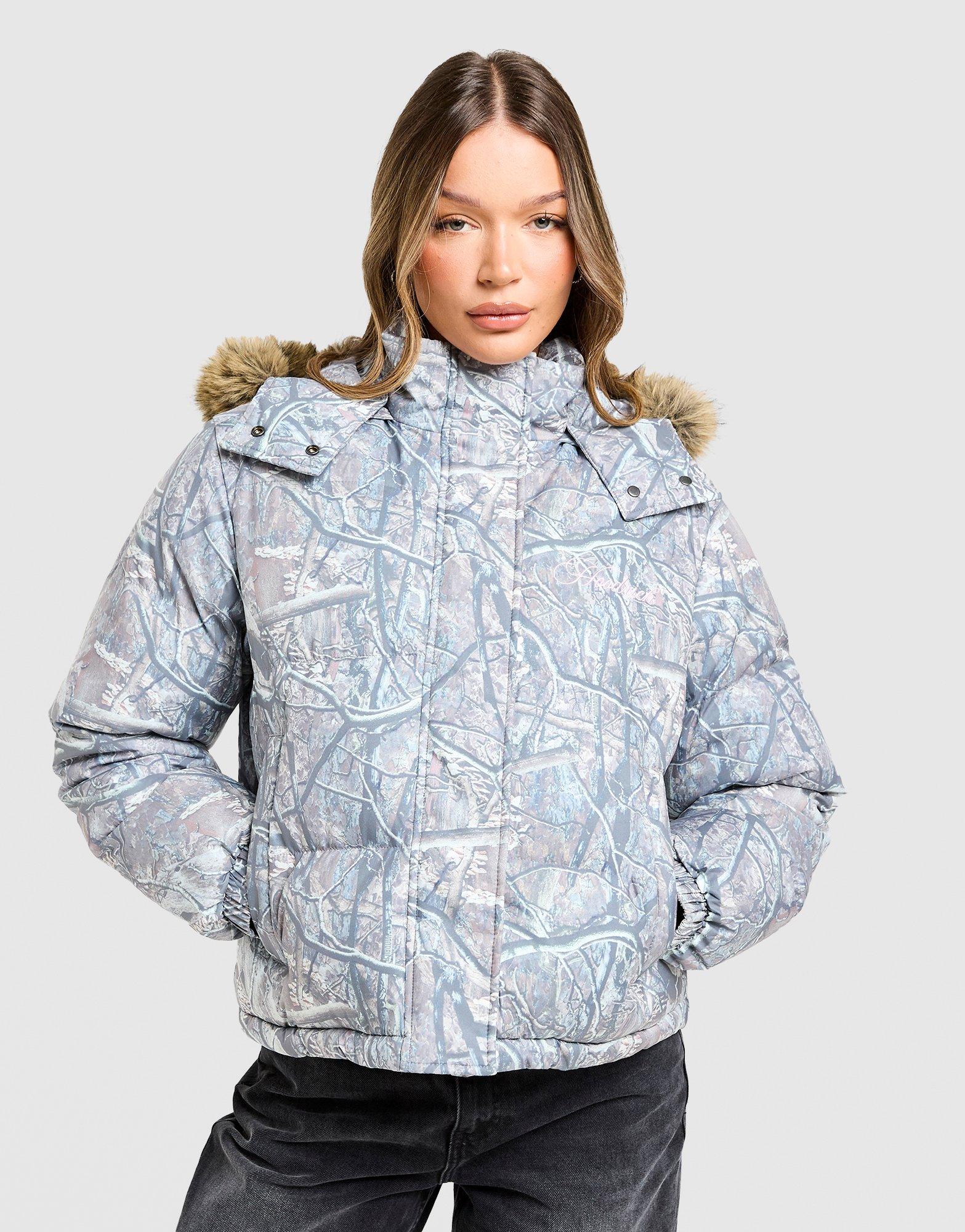 Hoodrich Woodland Camo Puffer Jacket