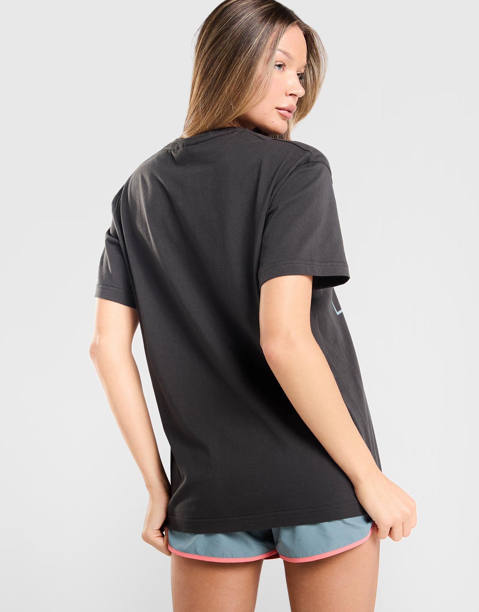 Red Run Activewear Outer Space Oversized Graphic T-Shirt