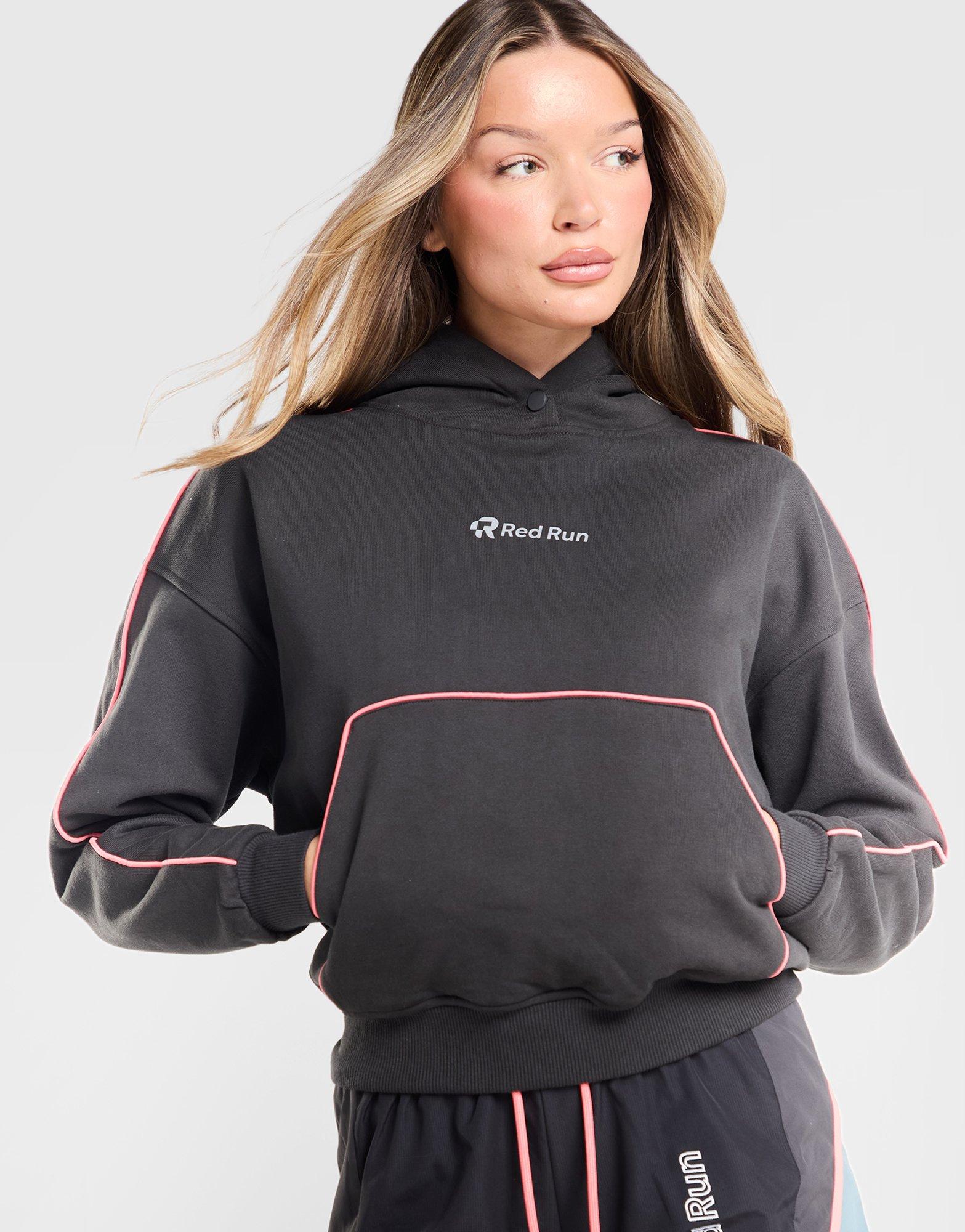 Red Run Activewear Outer Space Binding Hoodie