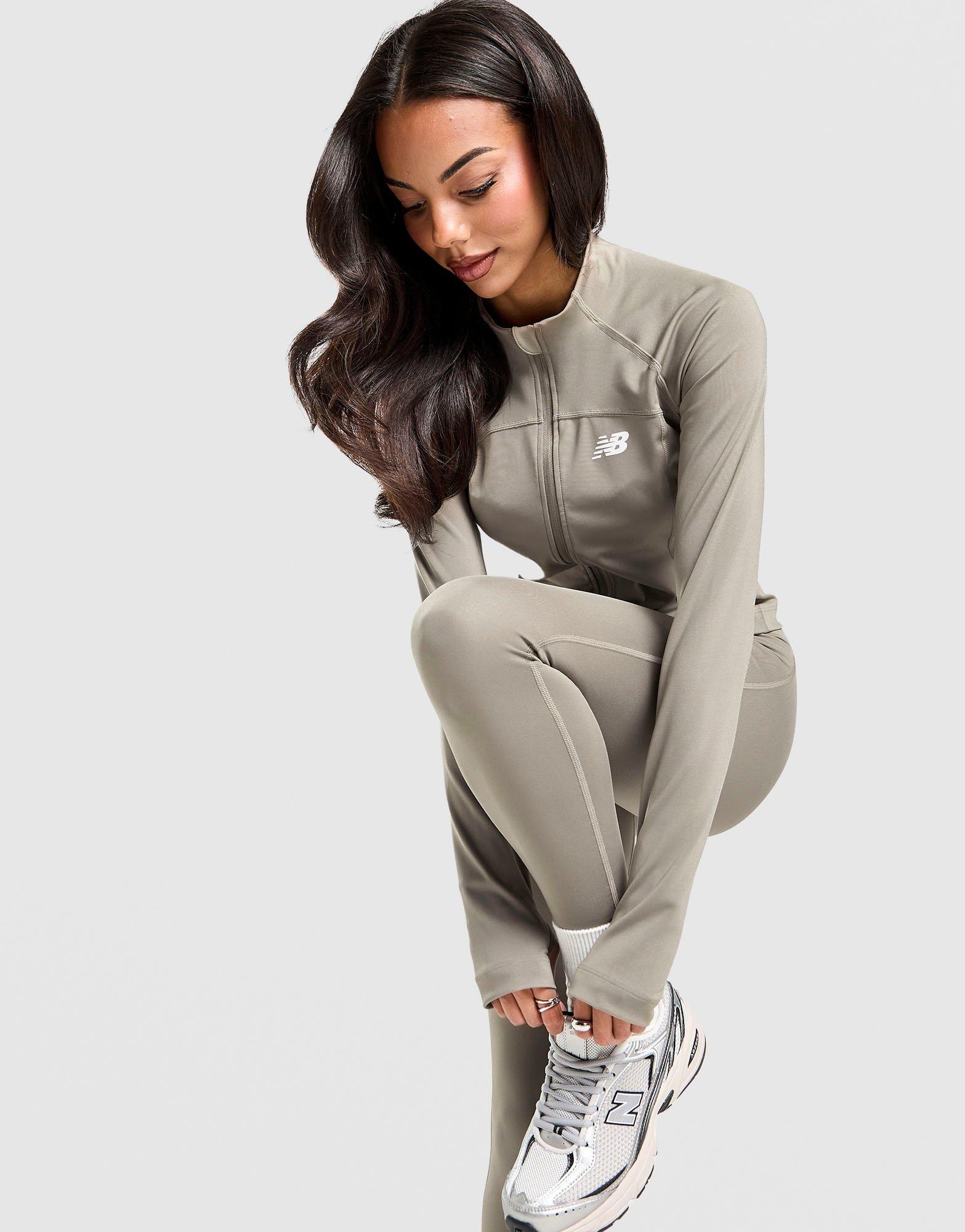 New Balance Giacca Track Full Zip Logo