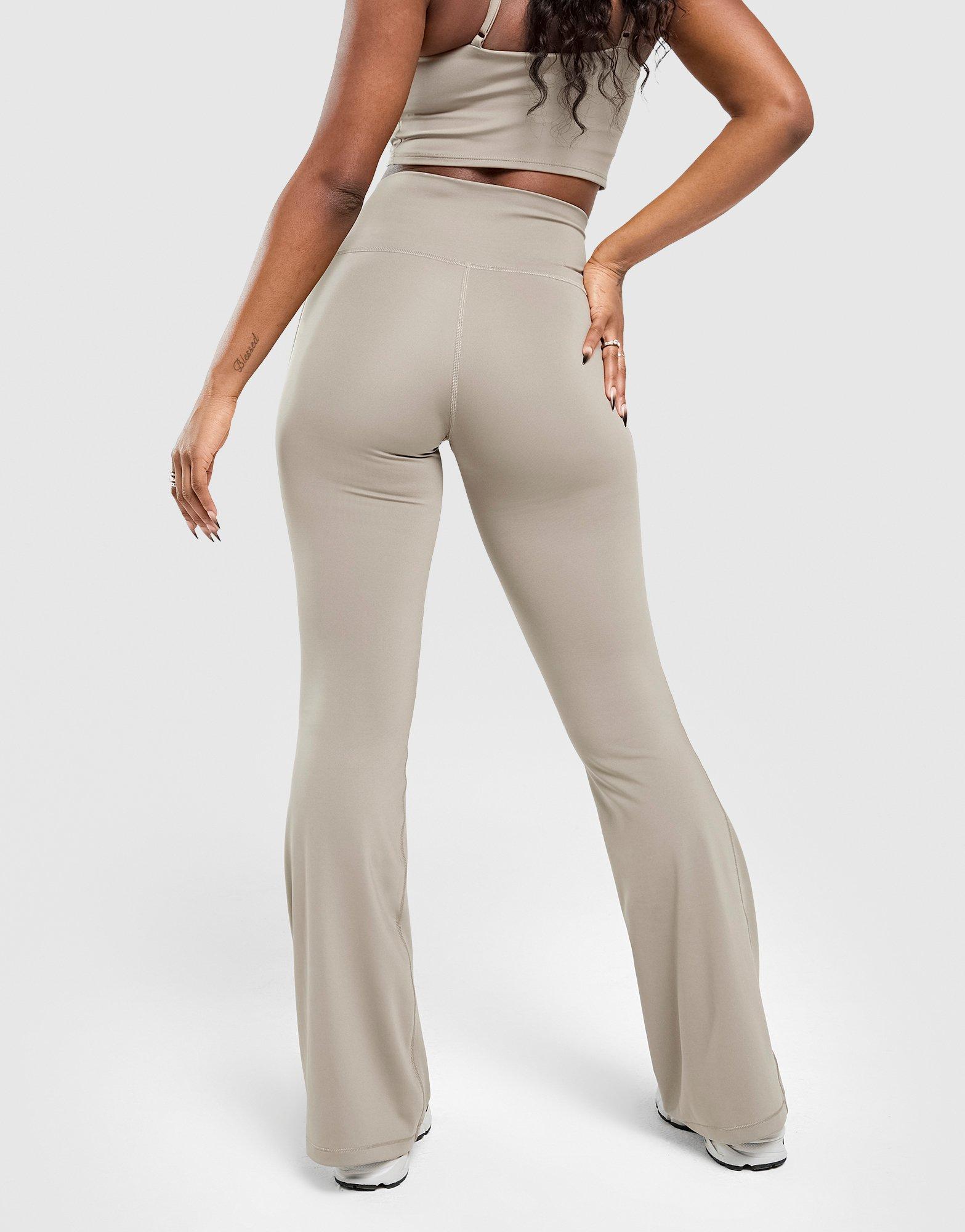 New Balance Logo U-Seam Flared Leggings