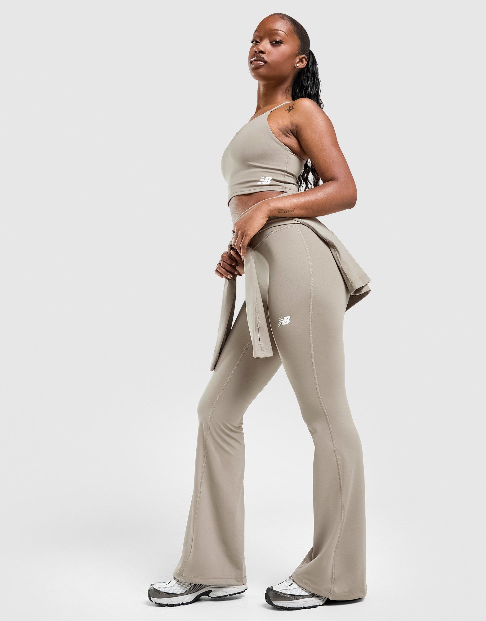 New Balance Leggings Flare U‑Seam Logo