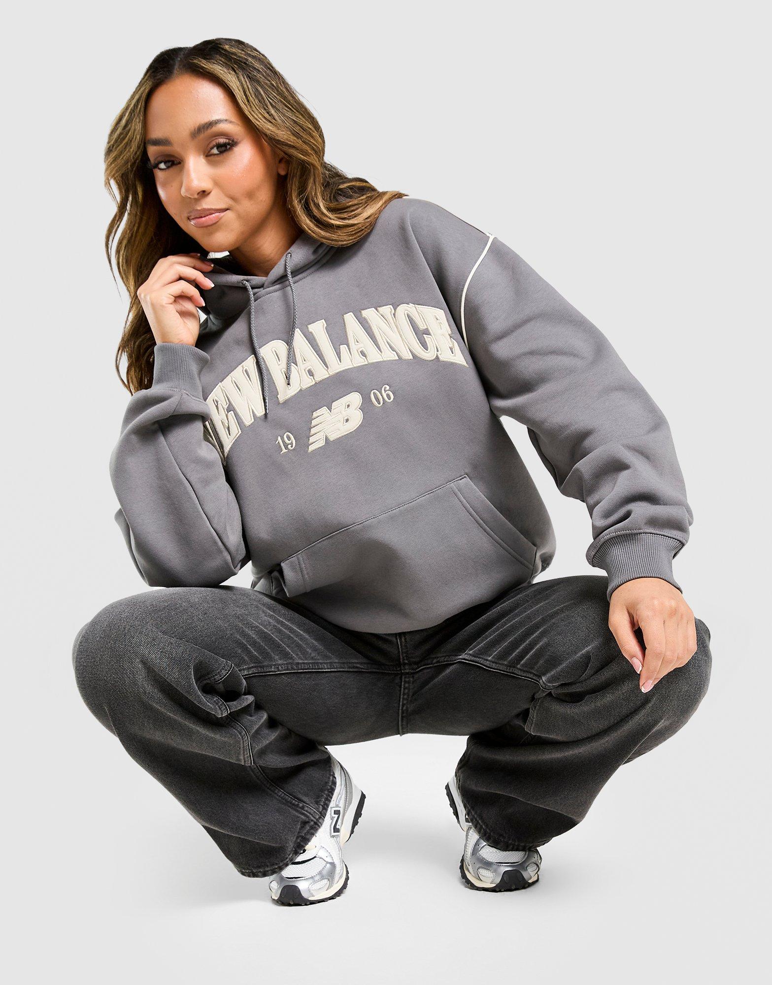 New Balance Varsity Felpa Con Cappuccio