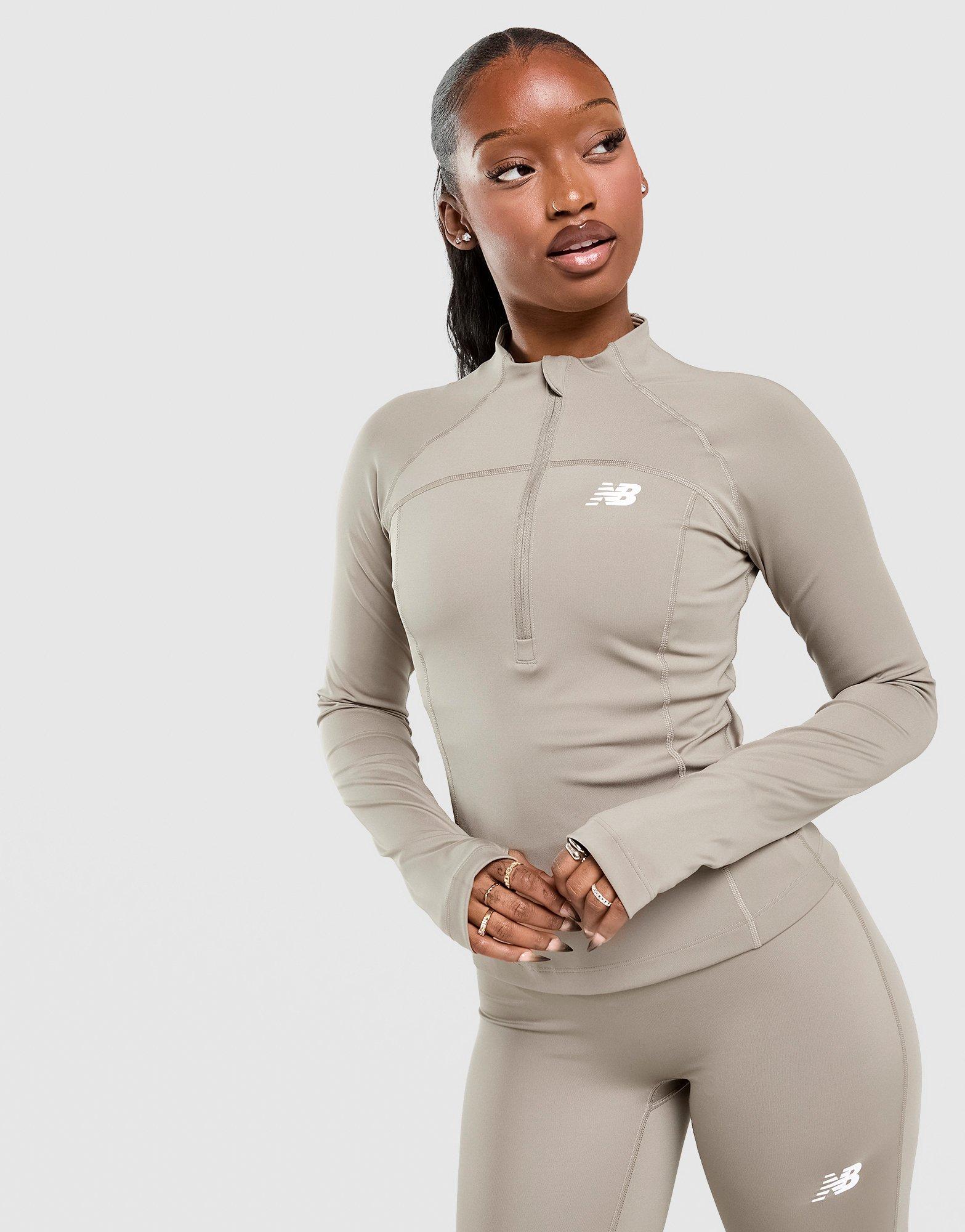 New Balance Sudadera 1/4 Zip Logo