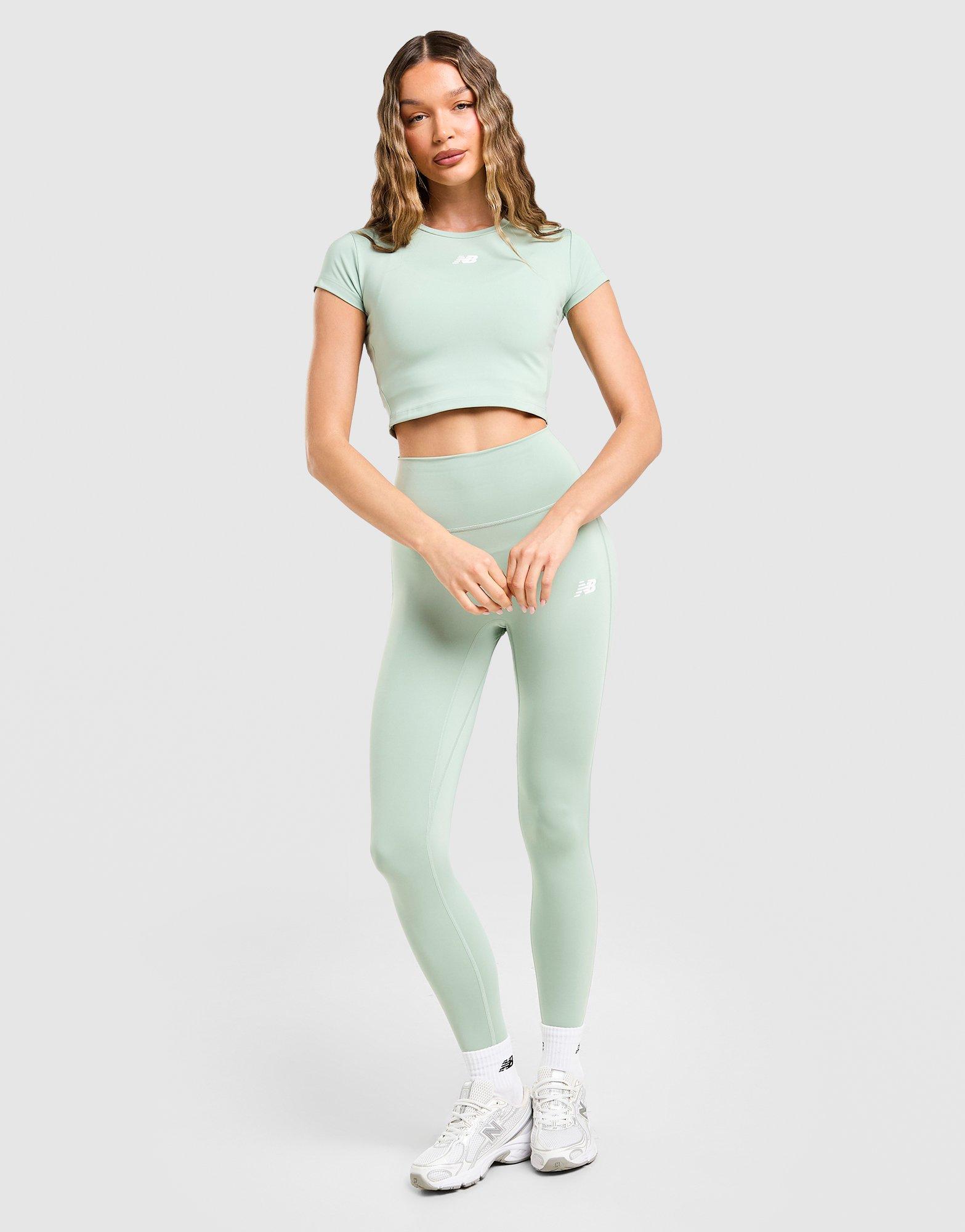 New Balance Logo Crop T-Shirt