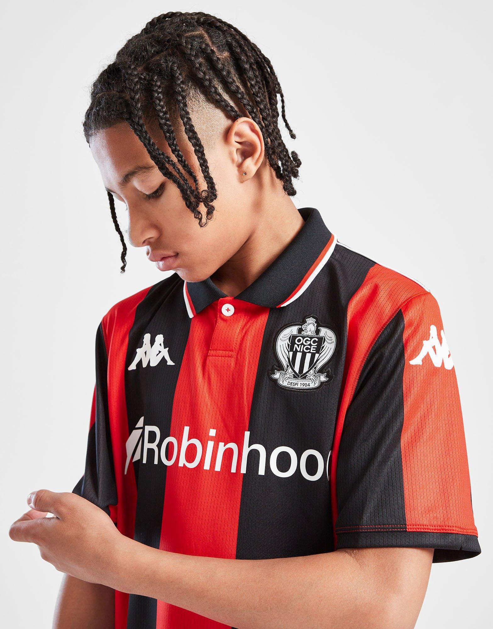 Kappa OGC Nice 2025/26 Home Shirt Junior