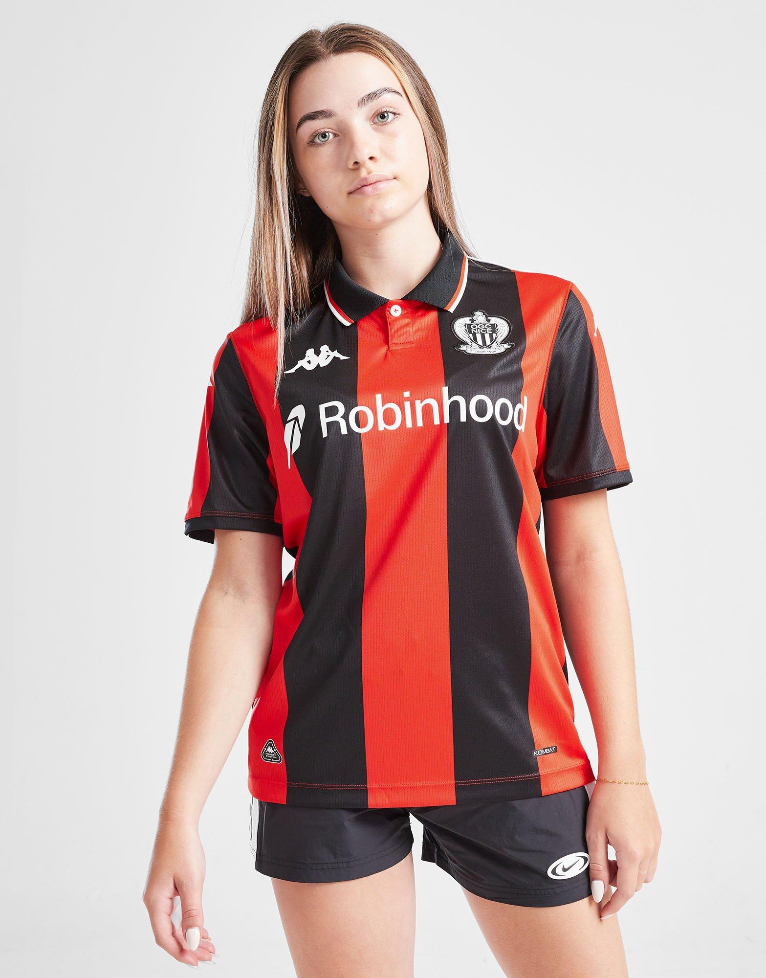 Kappa OGC Nice 2025/26 Home Shirt Junior
